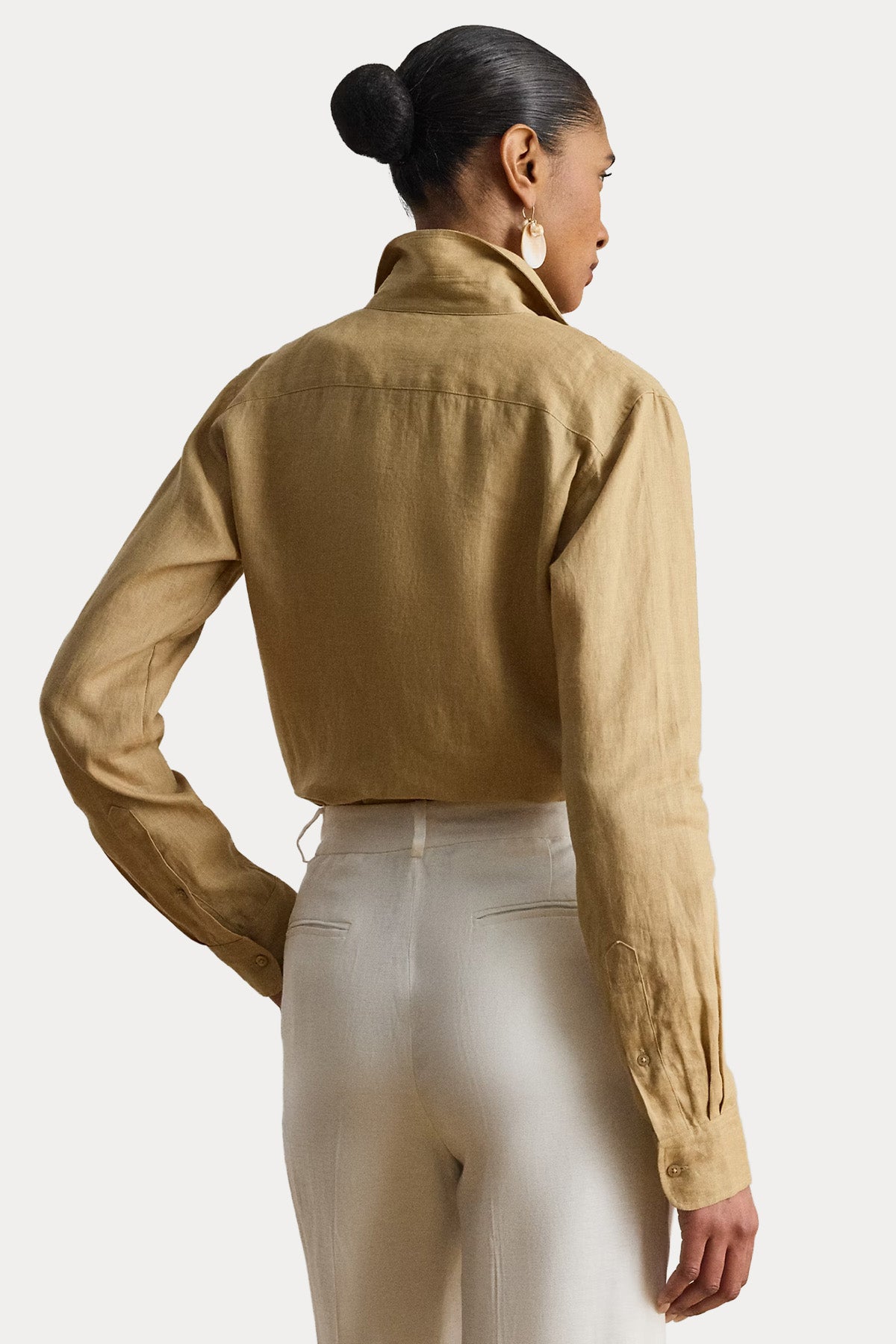 Polo Ralph Lauren Relaxed Fit Keten Gömlek-Gömlek-Libas