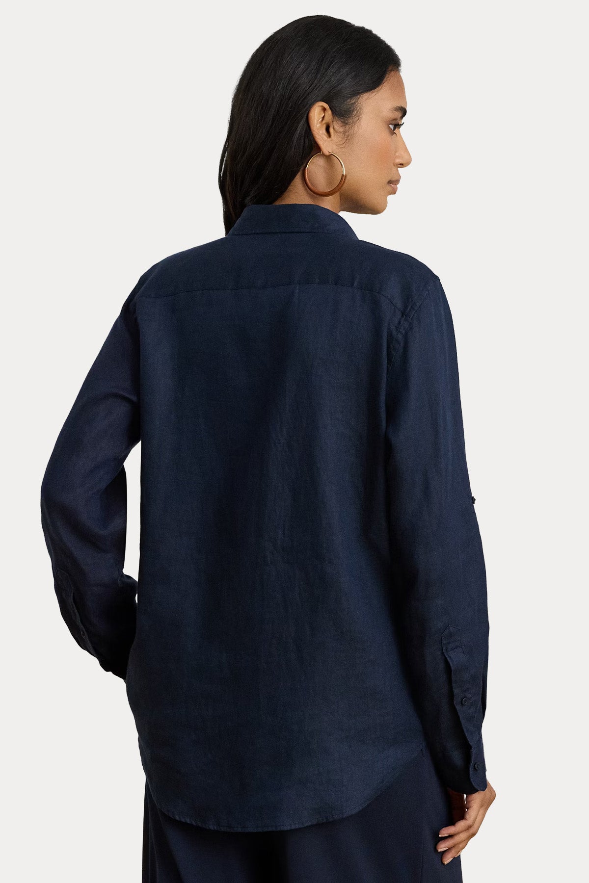 Polo Ralph Lauren Relaxed Fit Keten Gömlek-Gömlek-Libas