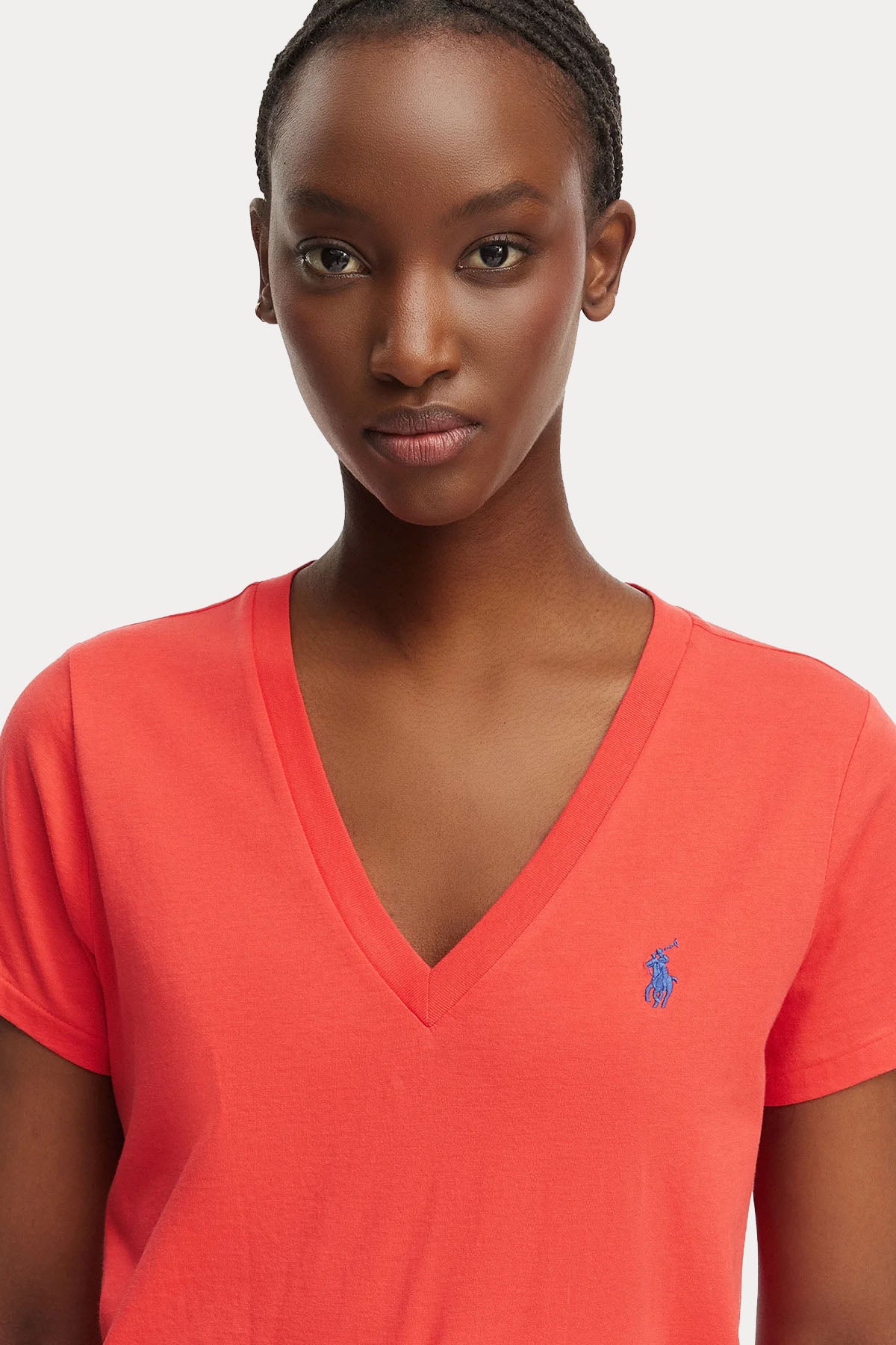Polo Ralph Lauren Regular Fit V Yaka T-shirt-T-shirt-Libas