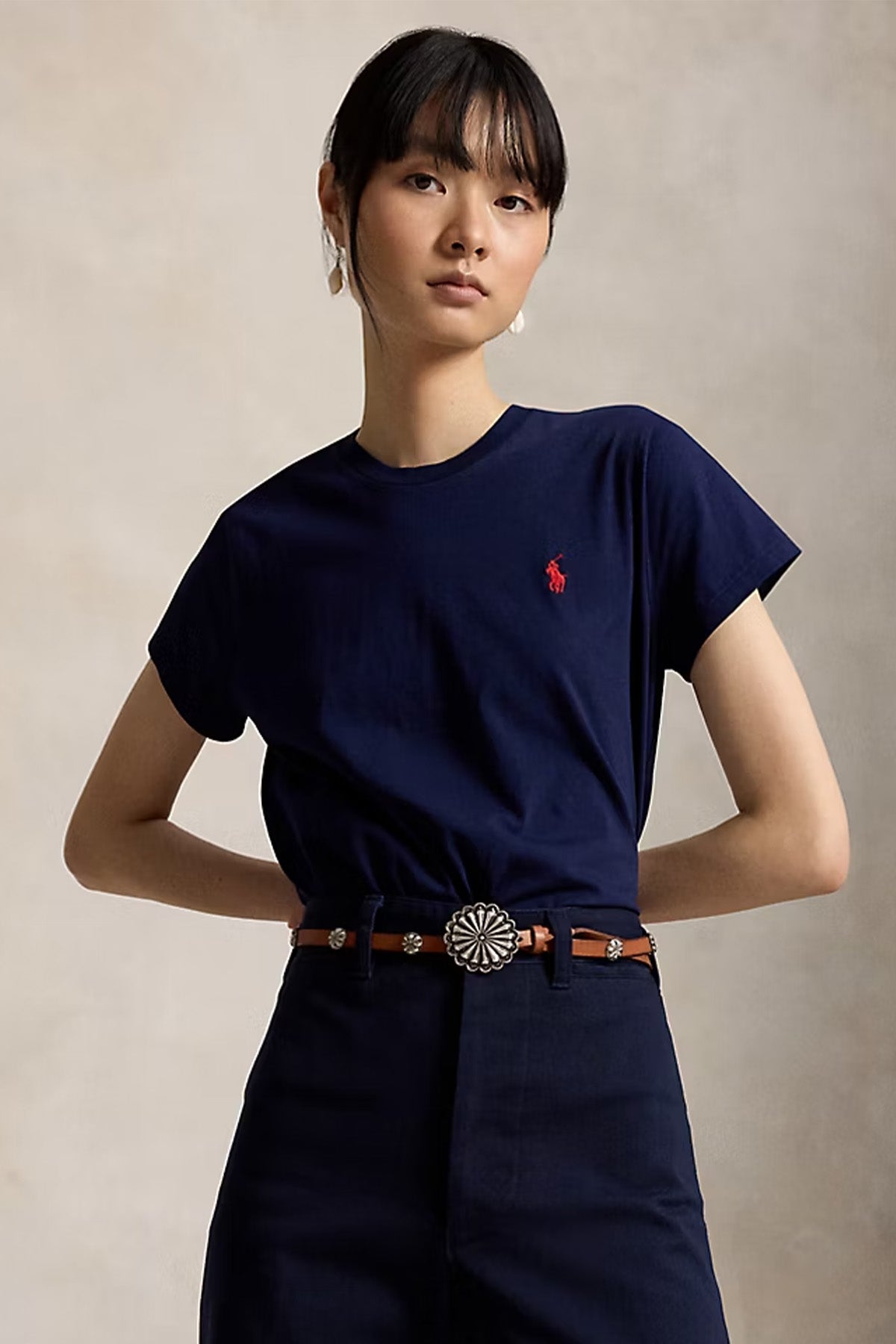 Polo Ralph Lauren Regular Fit Yuvarlak Yaka T-shirt-T-shirt-Libas