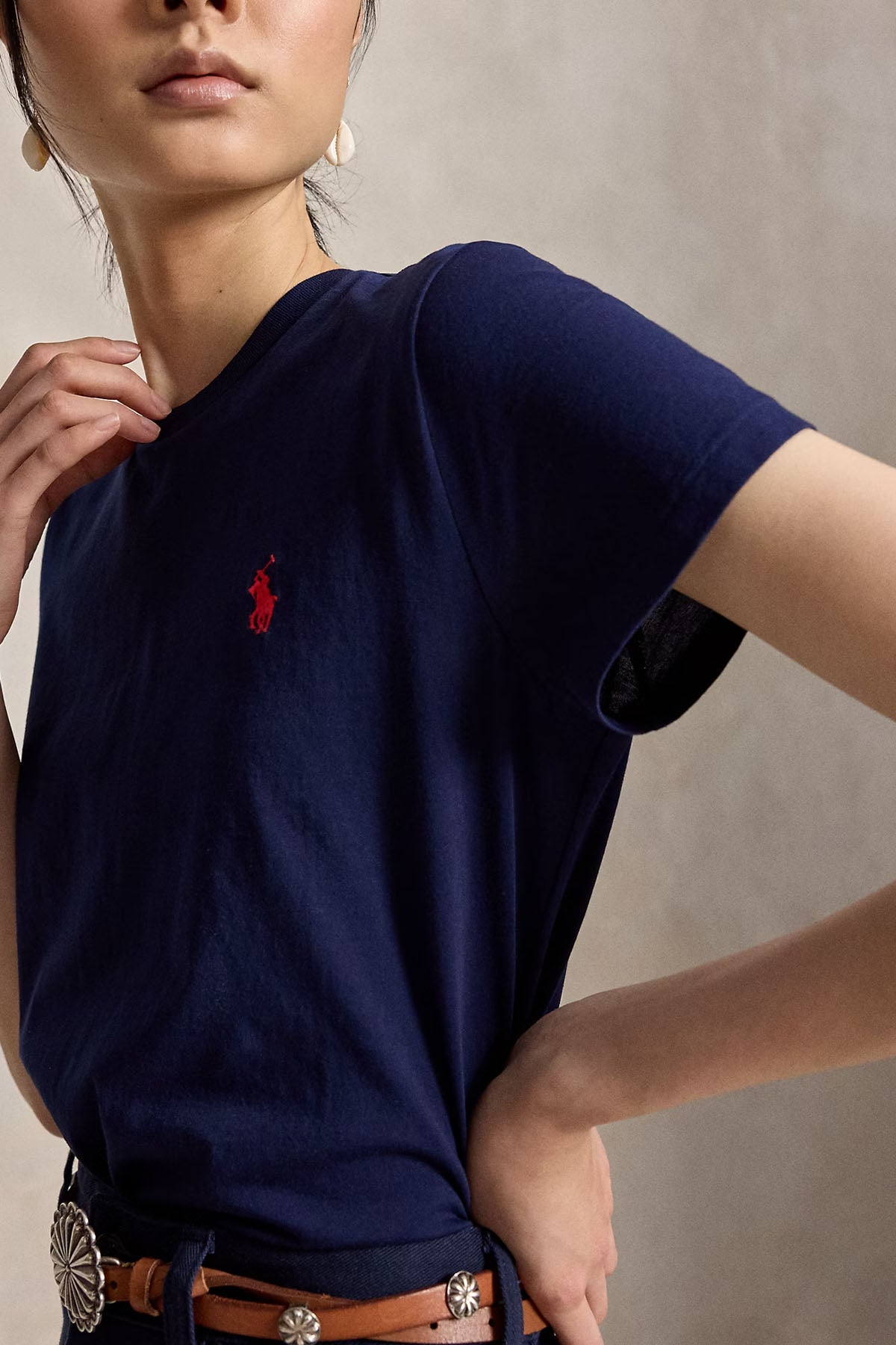 Polo Ralph Lauren Regular Fit Yuvarlak Yaka T-shirt-T-shirt-Libas