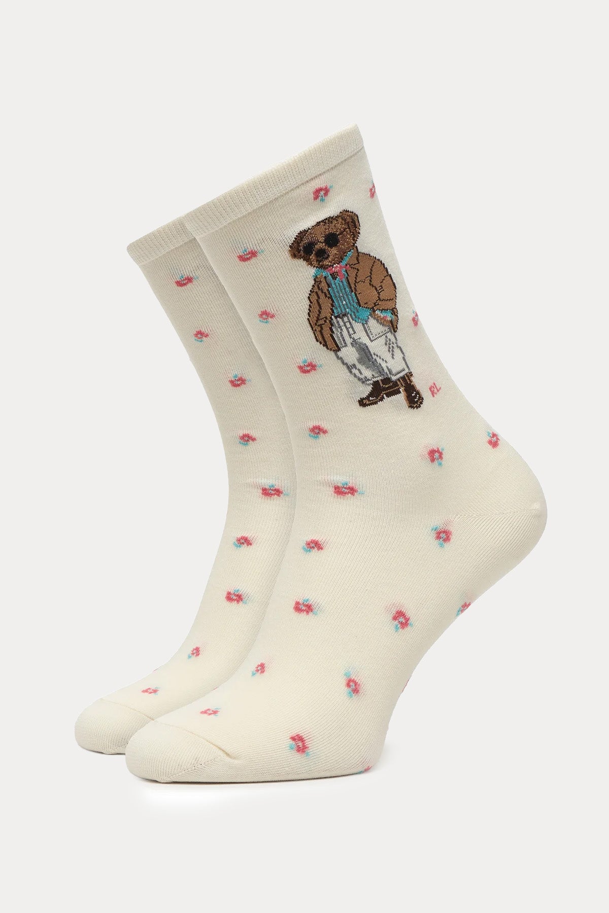 Polo Ralph Lauren 3'lü Paket Polo Bear Çorap-Çorap-Libas