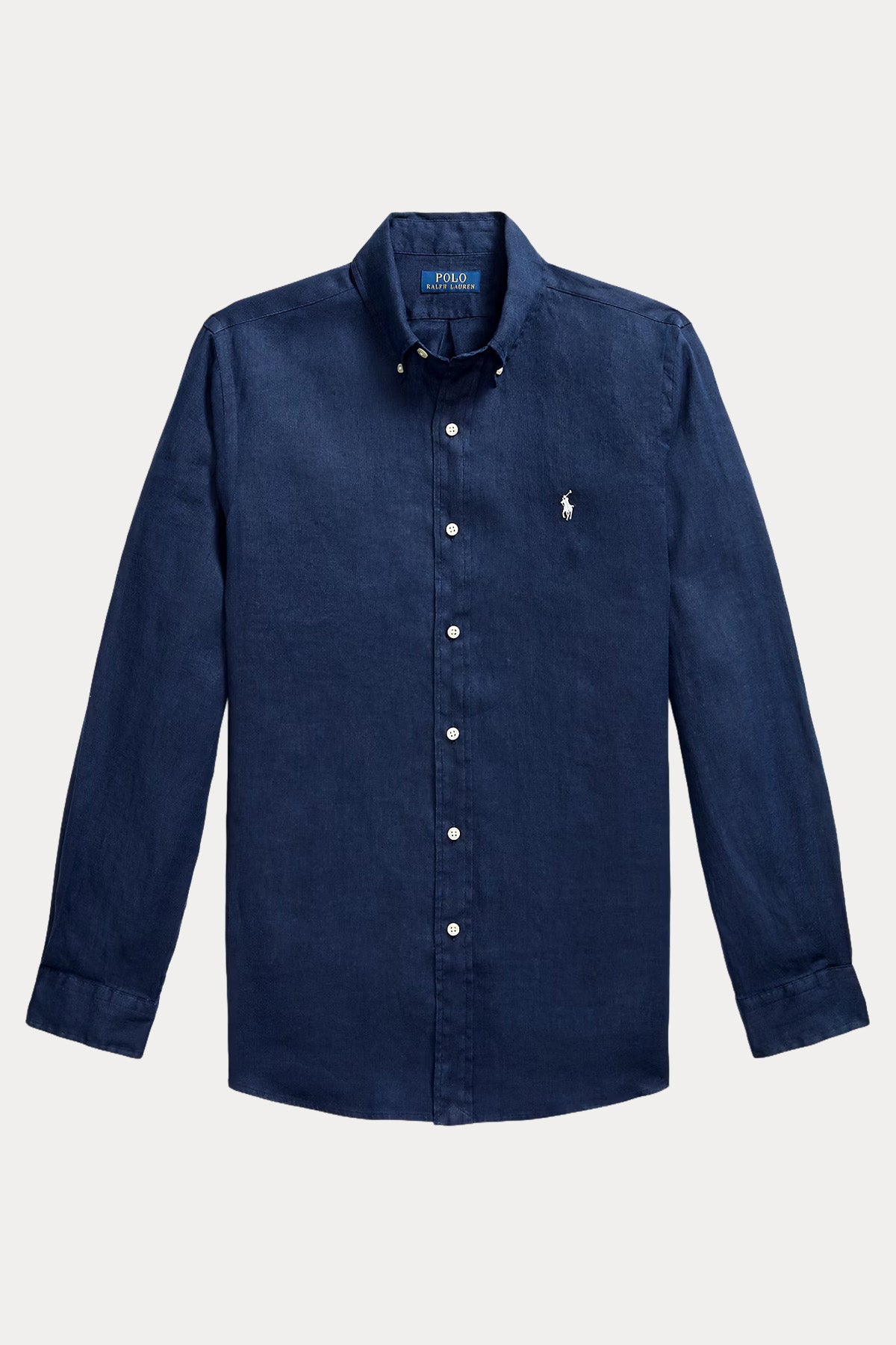 Polo Ralph Lauren Custom Fit Keten Gömlek-Gömlek-Libas