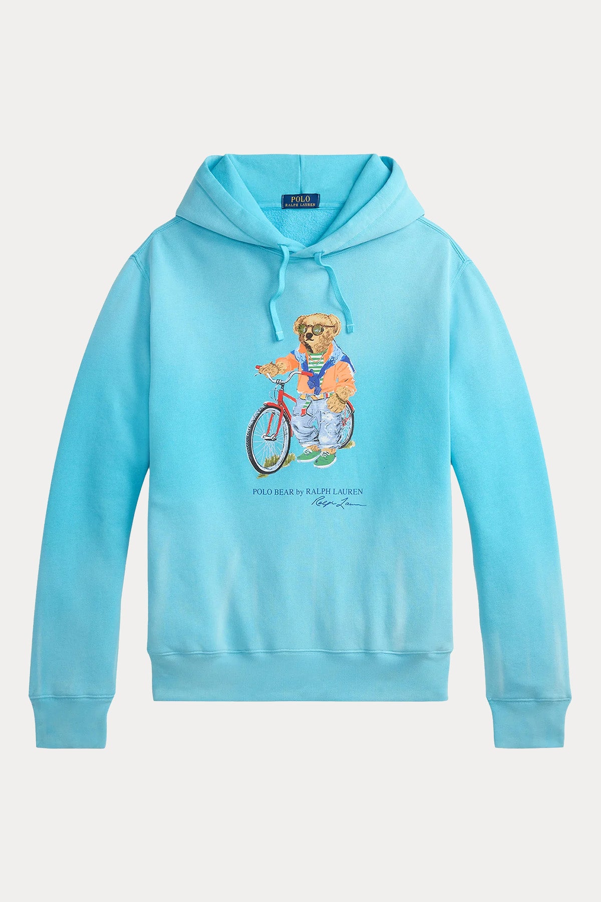 Polo Ralph Lauren Regular Fit Şardonlu Kapüşonlu Polo Bear Sweatshirt-Sweatshirt-Libas