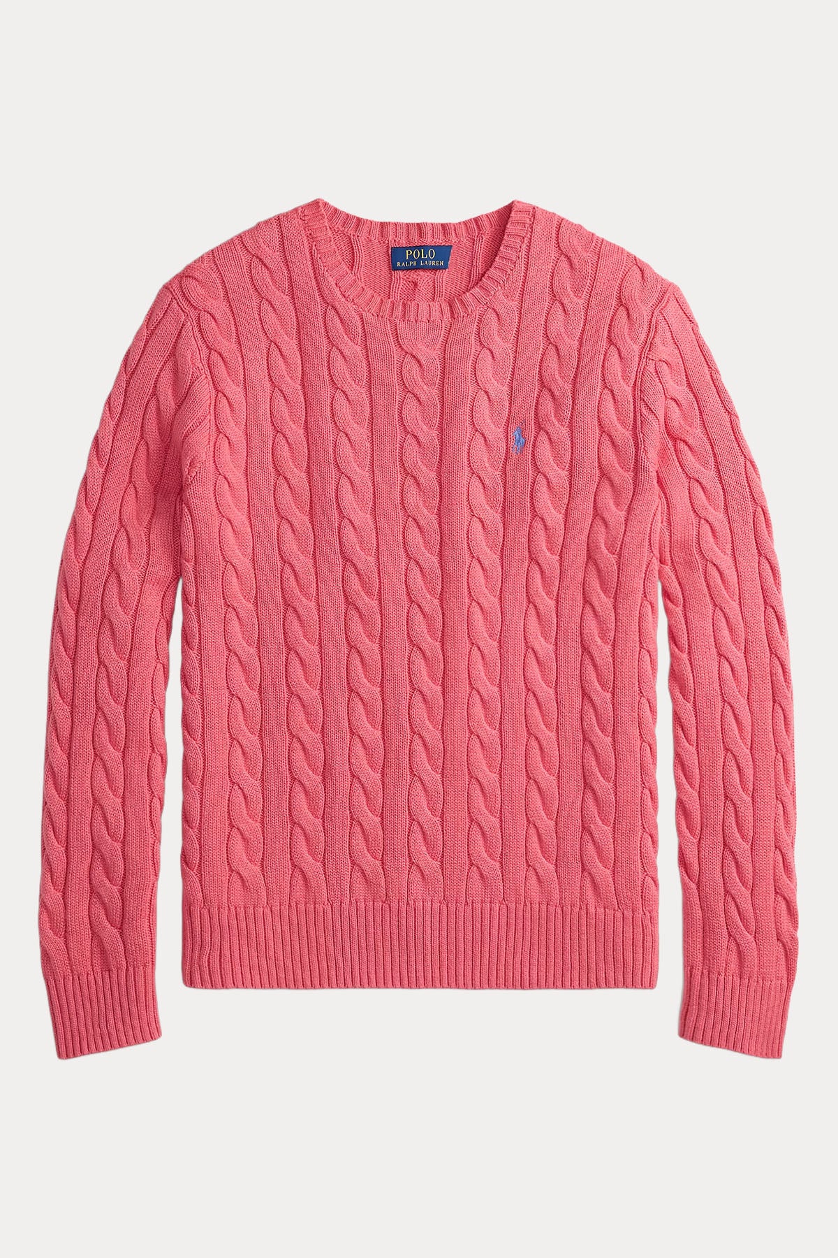 Polo Ralph Lauren Yuvarlak Yaka Saç Örgü Triko-Triko-Libas