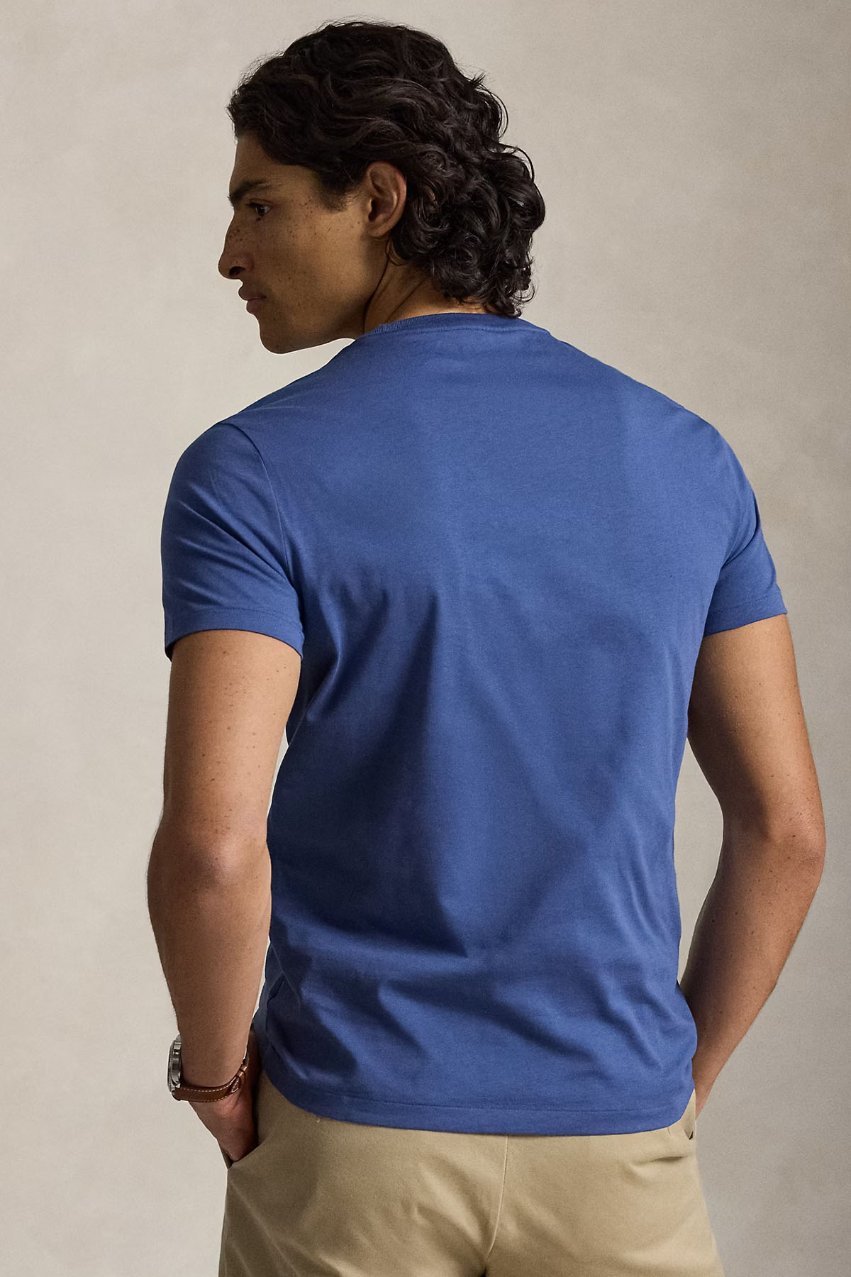 Polo Ralph Lauren Custom Slim Fit Yuvarlak Yaka T-shirt-T-shirt-Libas
