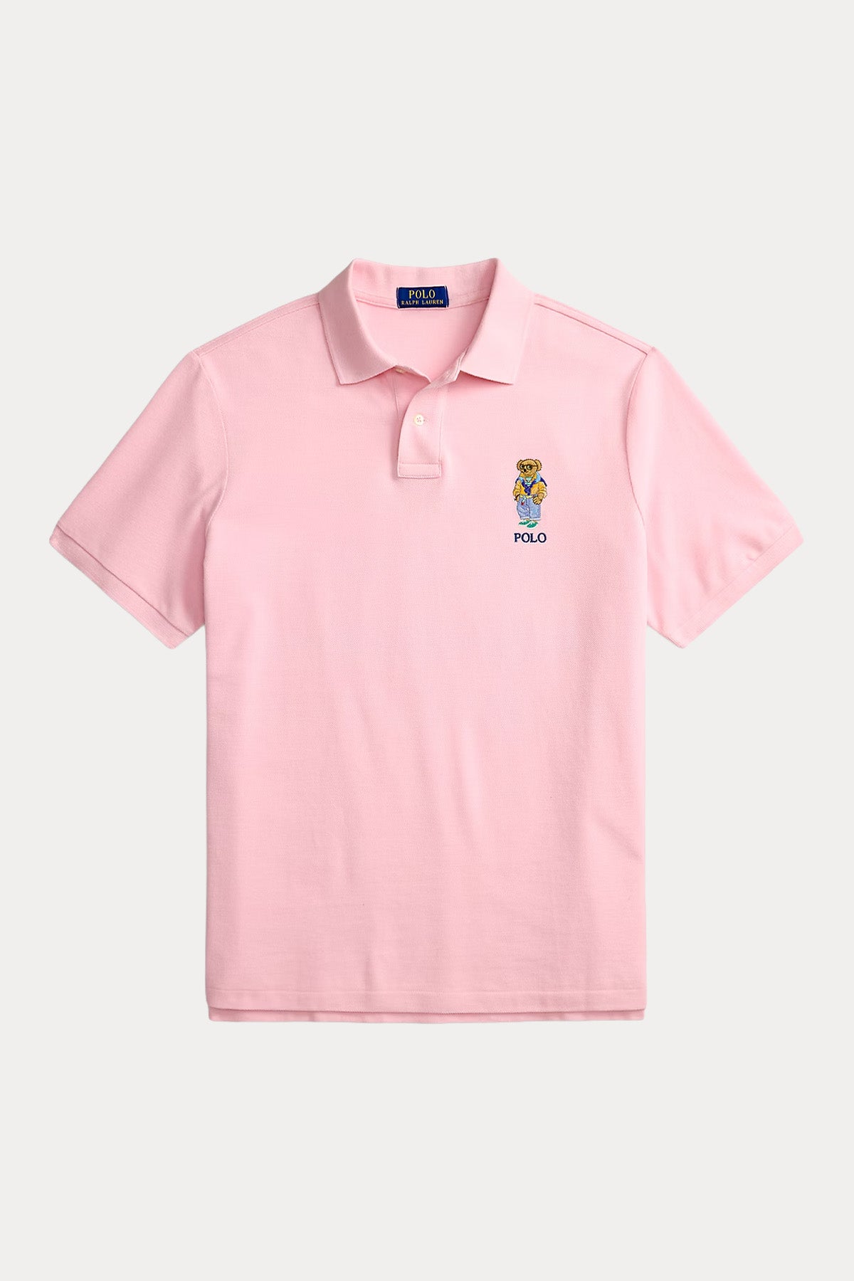 Polo Ralph Lauren Slim Fit Polo Bear Polo Yaka T-shirt-T-shirt-Libas