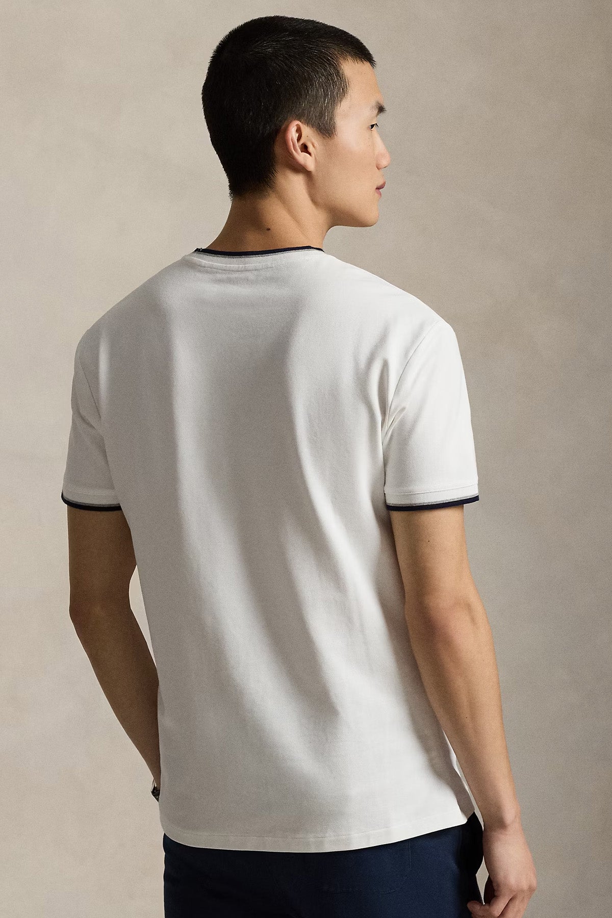 Polo Ralph Lauren Classic Fit Yuvarlak Yaka Streç T-shirt