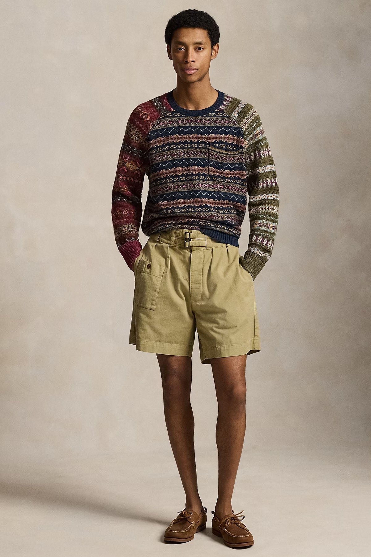 Polo Ralph Lauren Regular Fit Çift Pile Cep Detaylı Şort