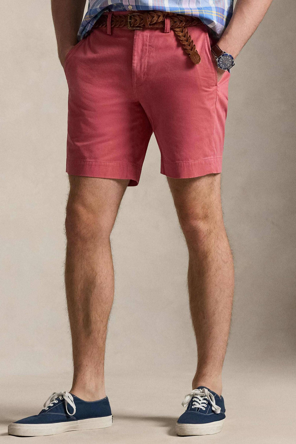 Polo Ralph Lauren Strech Classic Fit Beli Lastikli Şort-Şort-Libas