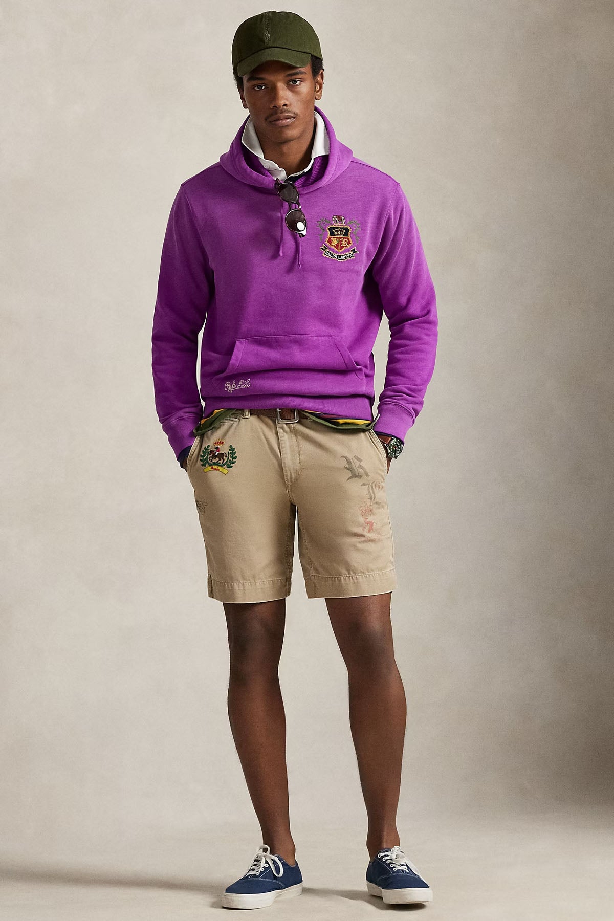 Polo Ralph Lauren Classic Fit Yandan Cepli Şort-Şort-Libas