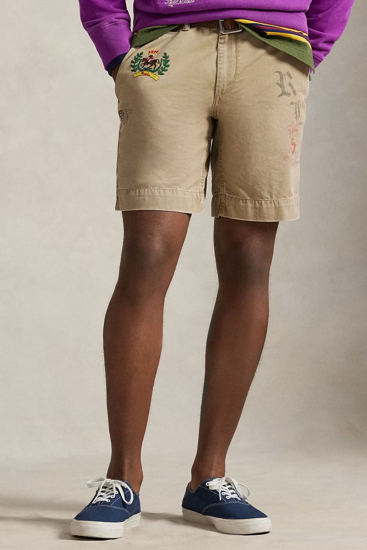 Polo Ralph Lauren Classic Fit Yandan Cepli Şort-Şort-Libas