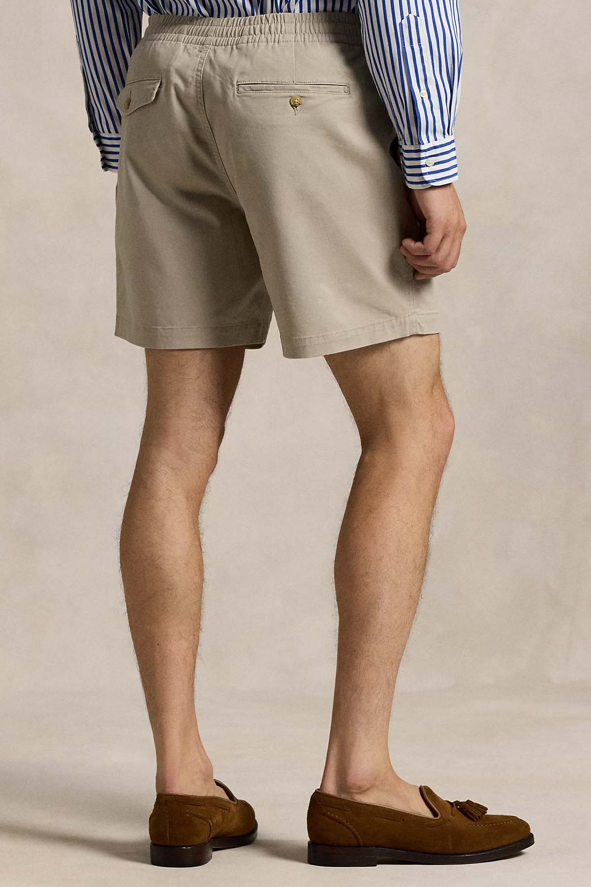 Polo Ralph Lauren Beli Lastikli Stretch Classic Fit Şort-Şort-Libas