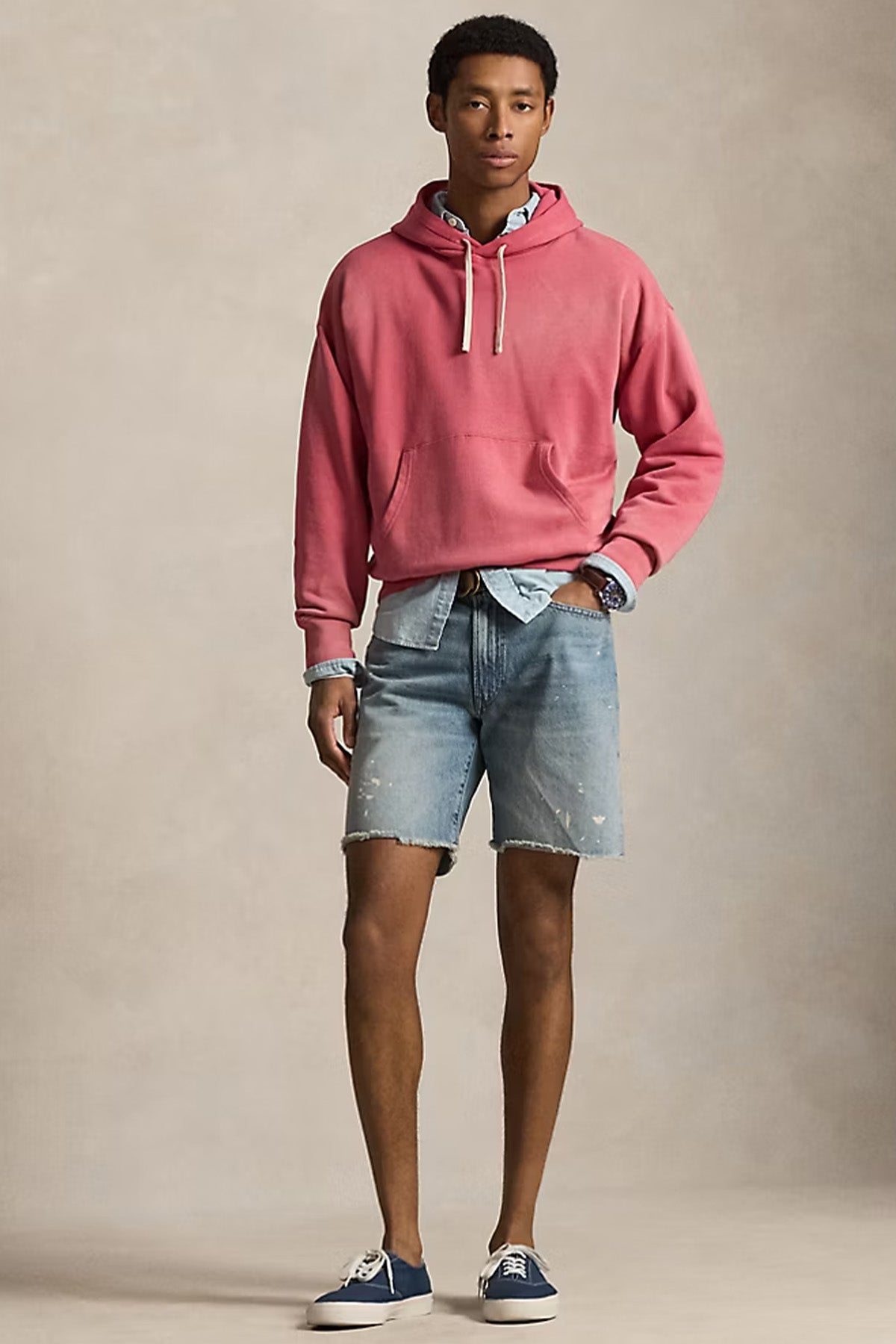 Polo Ralph Lauren Regular Fit Yıkamalı Denim Şort-Şort-Libas
