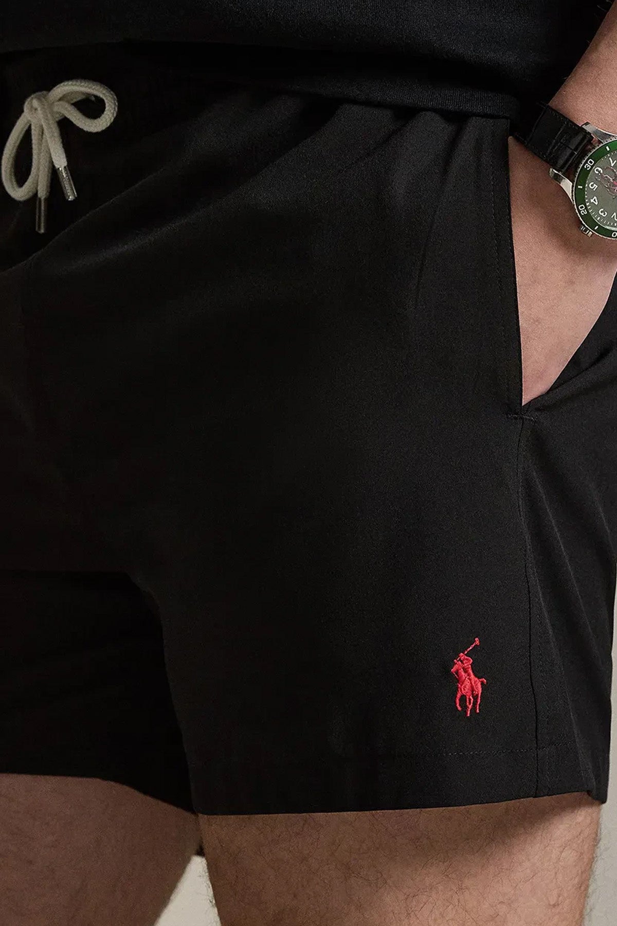 Polo Ralph Lauren Slim Fit Beli Lastikli Streç Şort Mayo-Şort Mayo-Libas