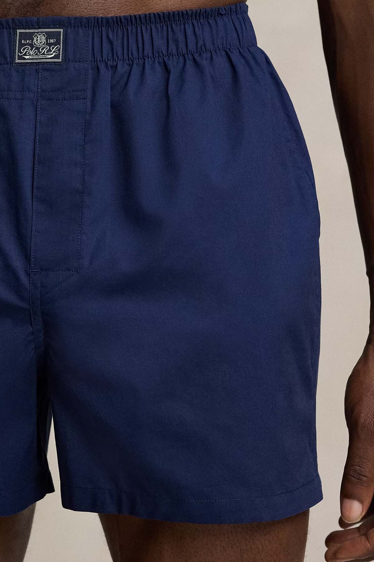 Polo Ralph Lauren 3'lü Paket Pamuklu Boxer Set-Boxer-Libas