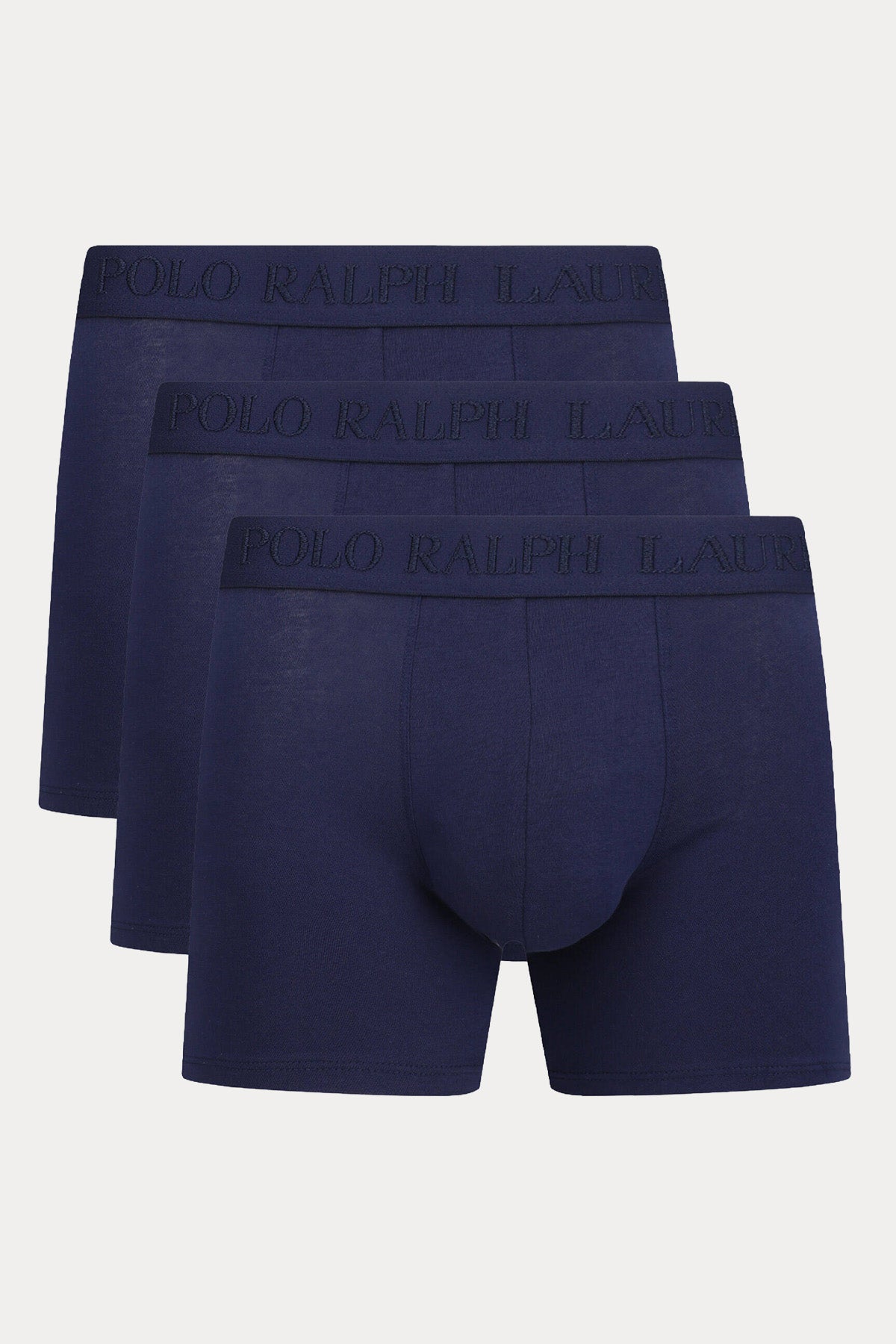 Polo Ralph Lauren 3'lü Paket Streç Pamuklu Boxer Set-Boxer-Libas