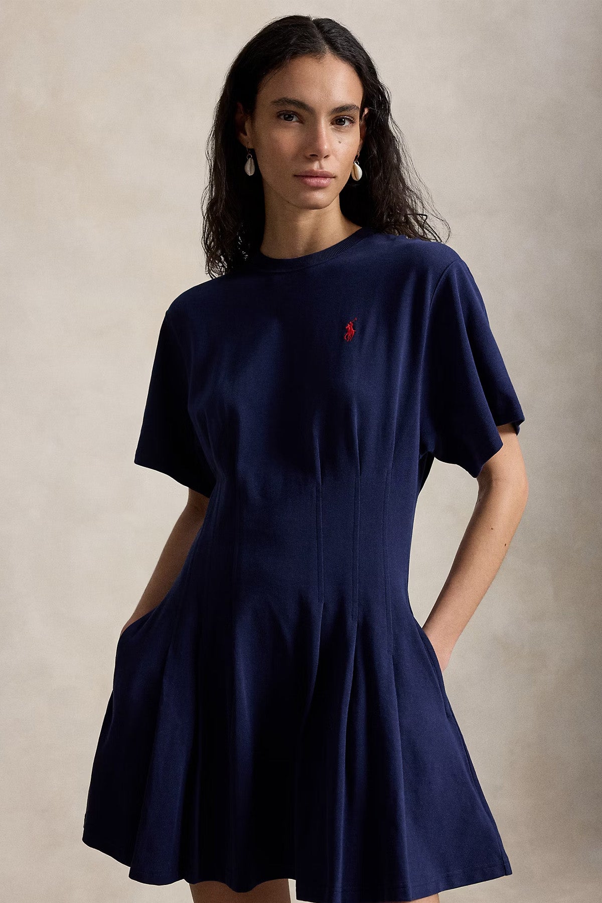 Polo Ralph Lauren Pony Logolu Mini T-shirt Elbise