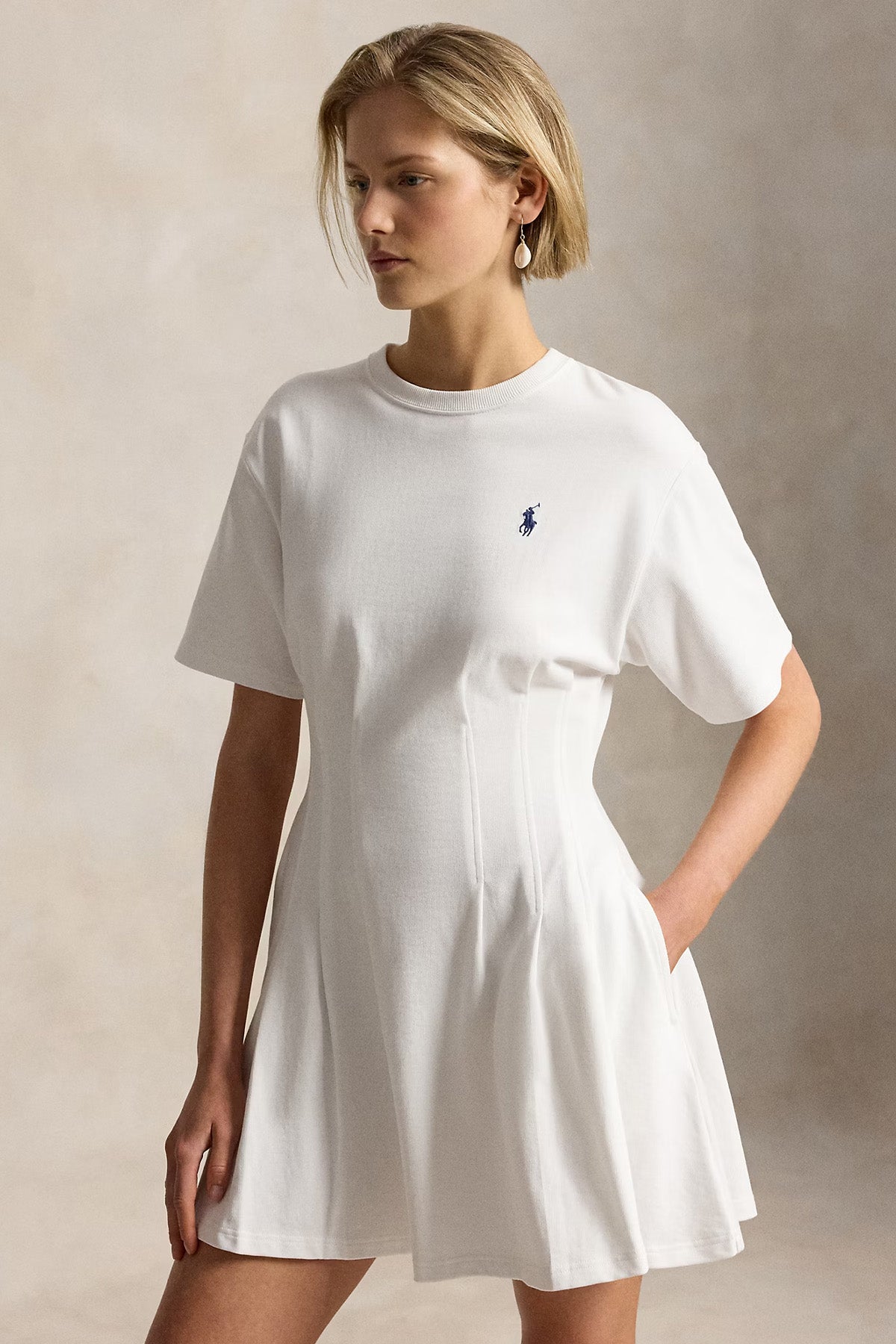 Polo Ralph Lauren Pony Logolu Mini T-shirt Elbise