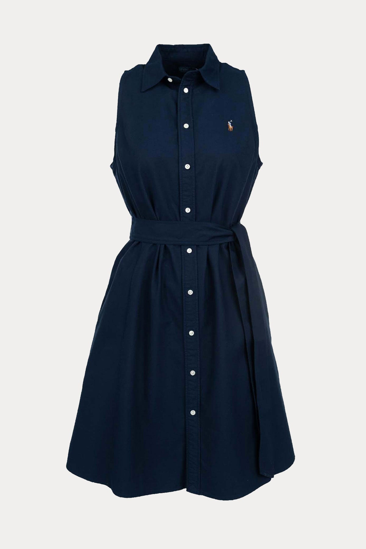 Polo Ralph Lauren Kemerli Mini Gömlek Elbise