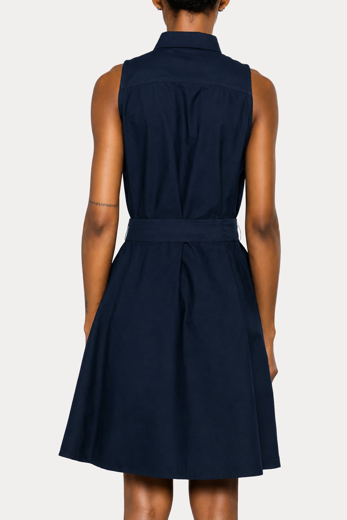 Polo Ralph Lauren Kemerli Mini Gömlek Elbise