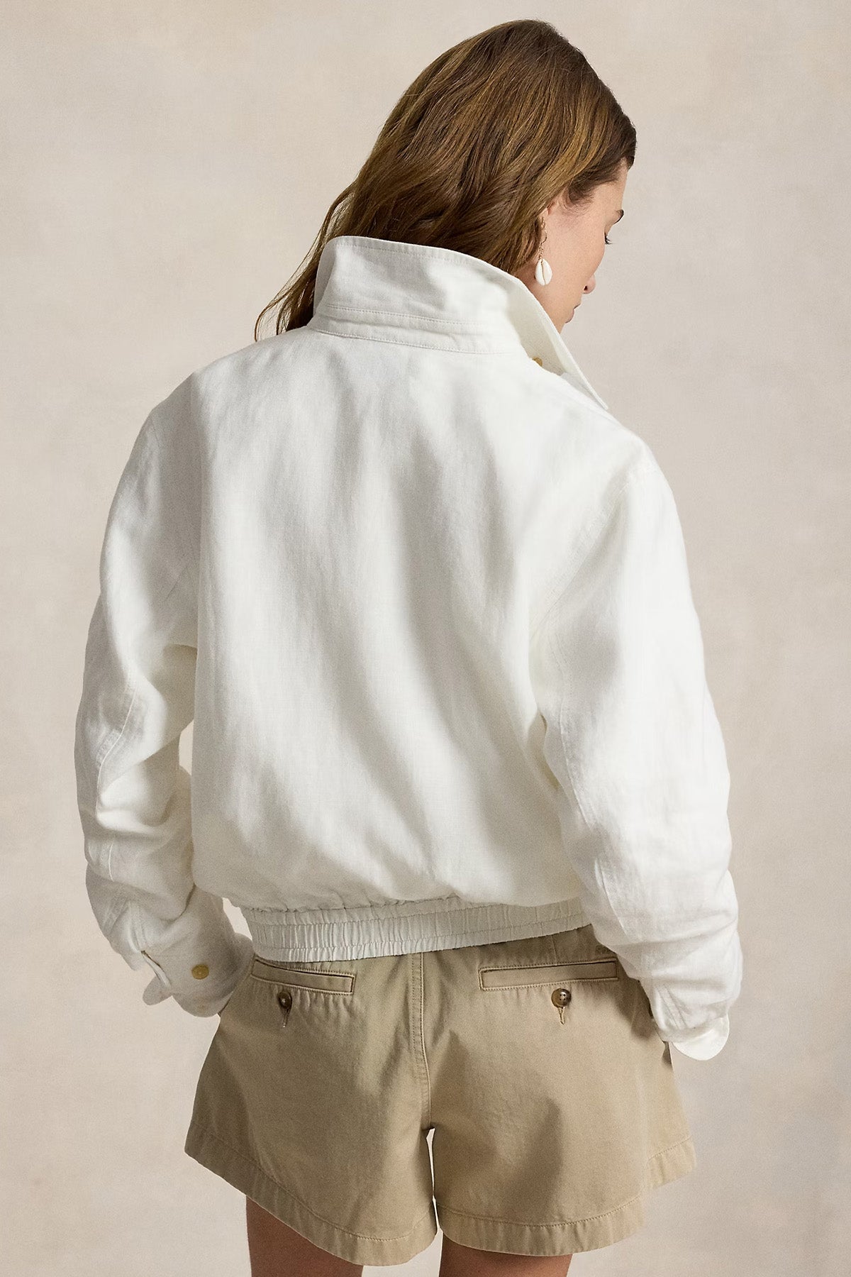 Polo Ralph Lauren Relaxed Fit Pony Logolu Keten Ceket