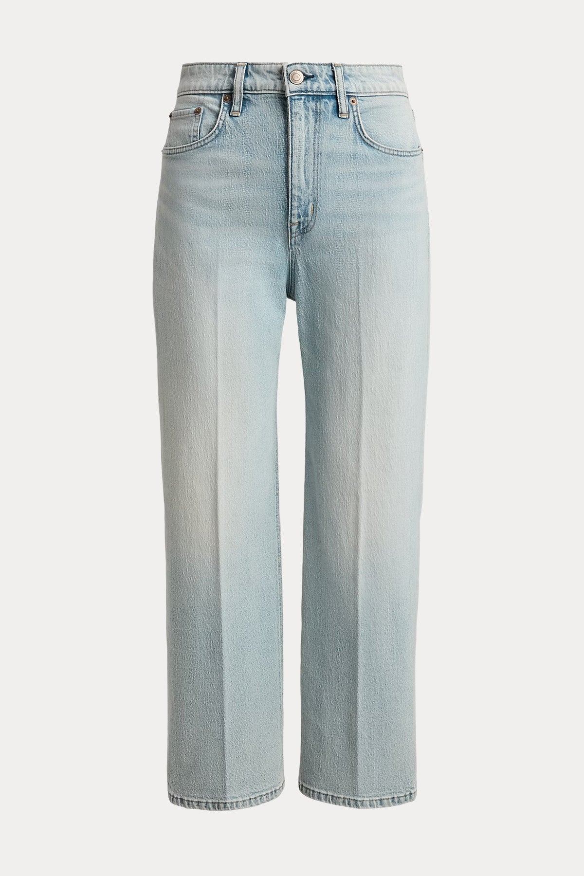 Polo Ralph Lauren Straight Fit Yüksek Bel Yıkamalı Jeans