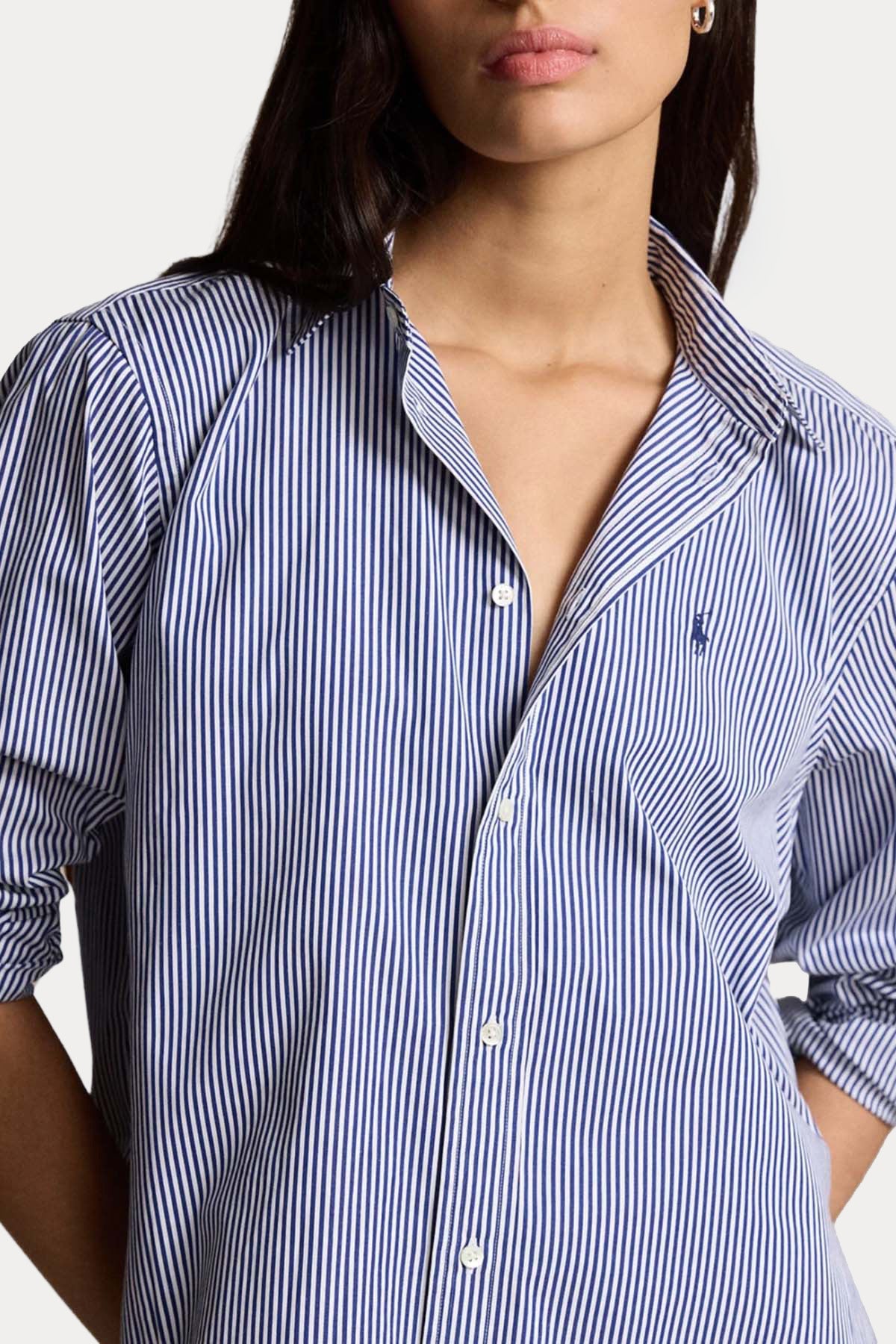 Polo Ralph Lauren Geniş Kesim Çizgili Gömlek