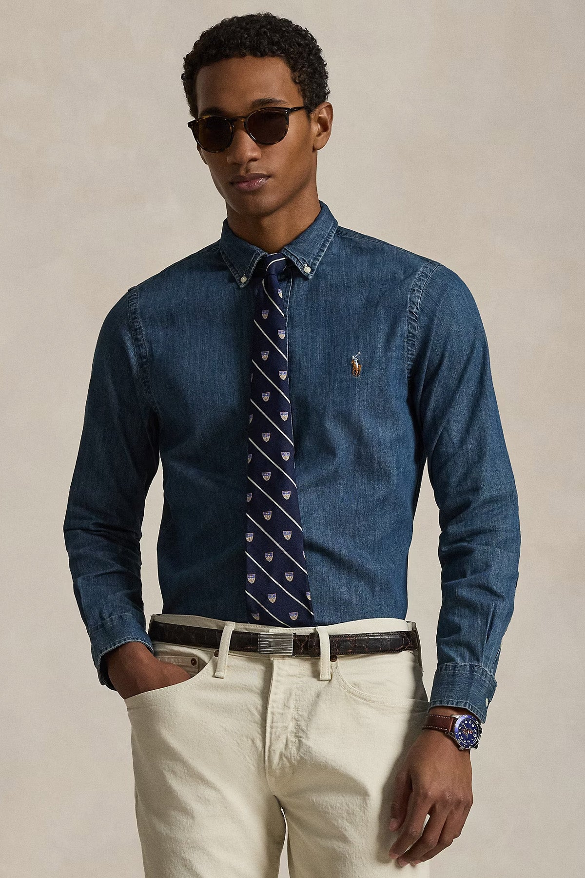 Polo Ralph Lauren Slim Fit Denim Gömlek