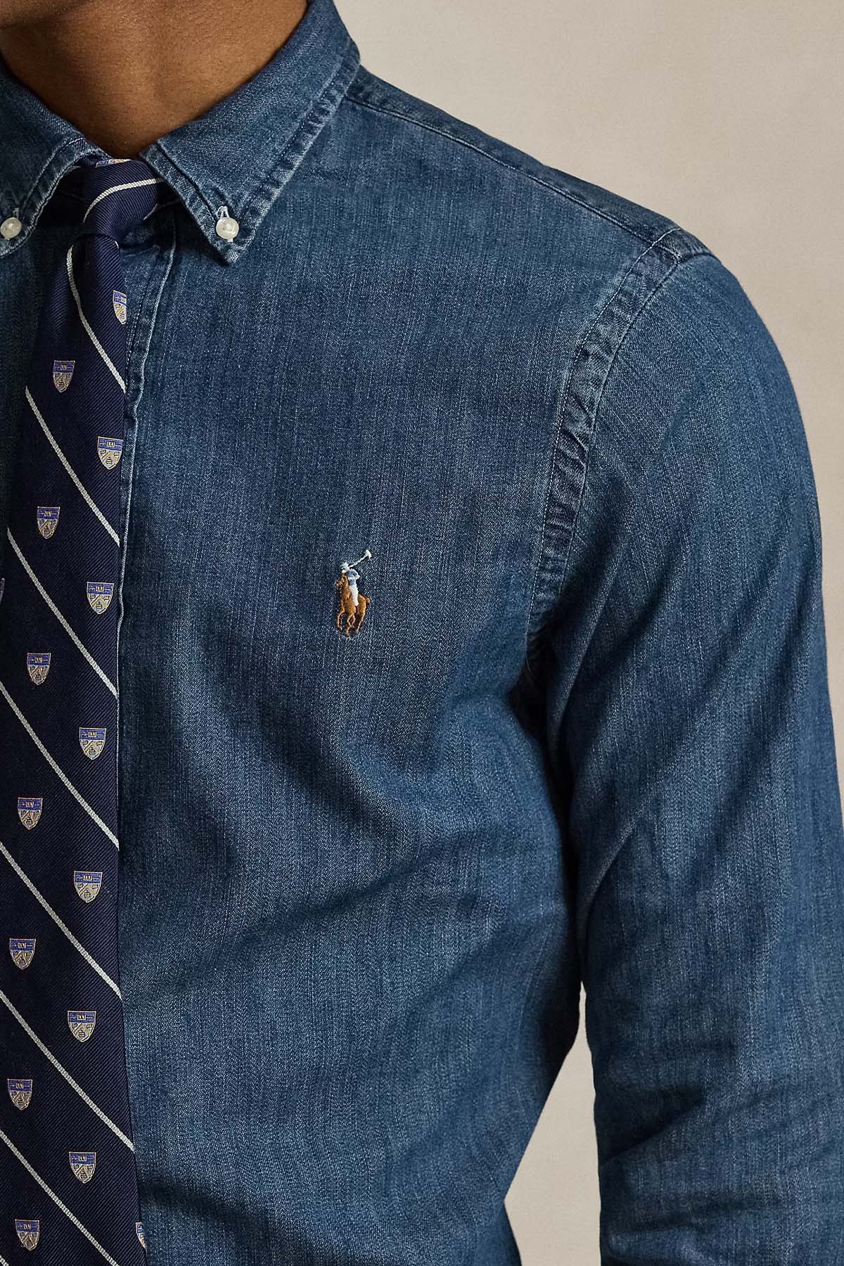 Polo Ralph Lauren Slim Fit Denim Gömlek