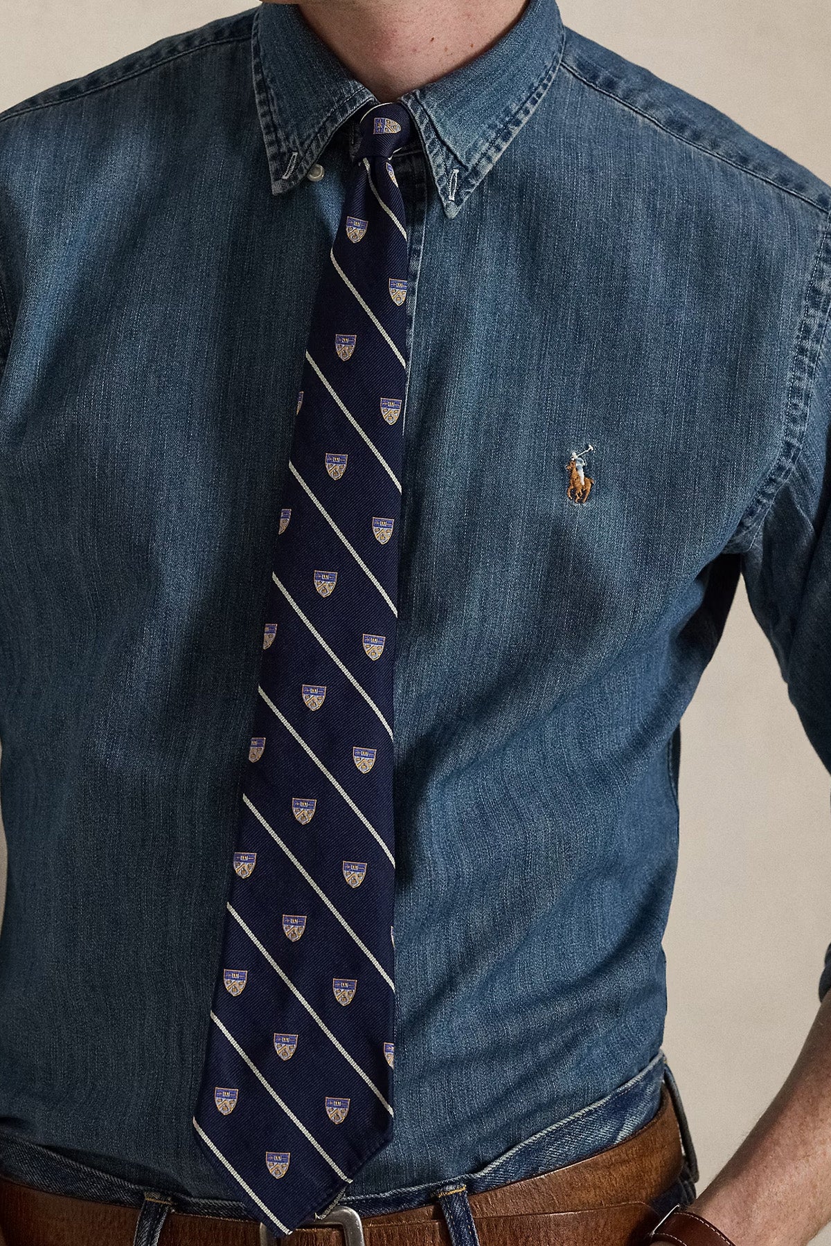 Polo Ralph Lauren Custom Fit Denim Gömlek