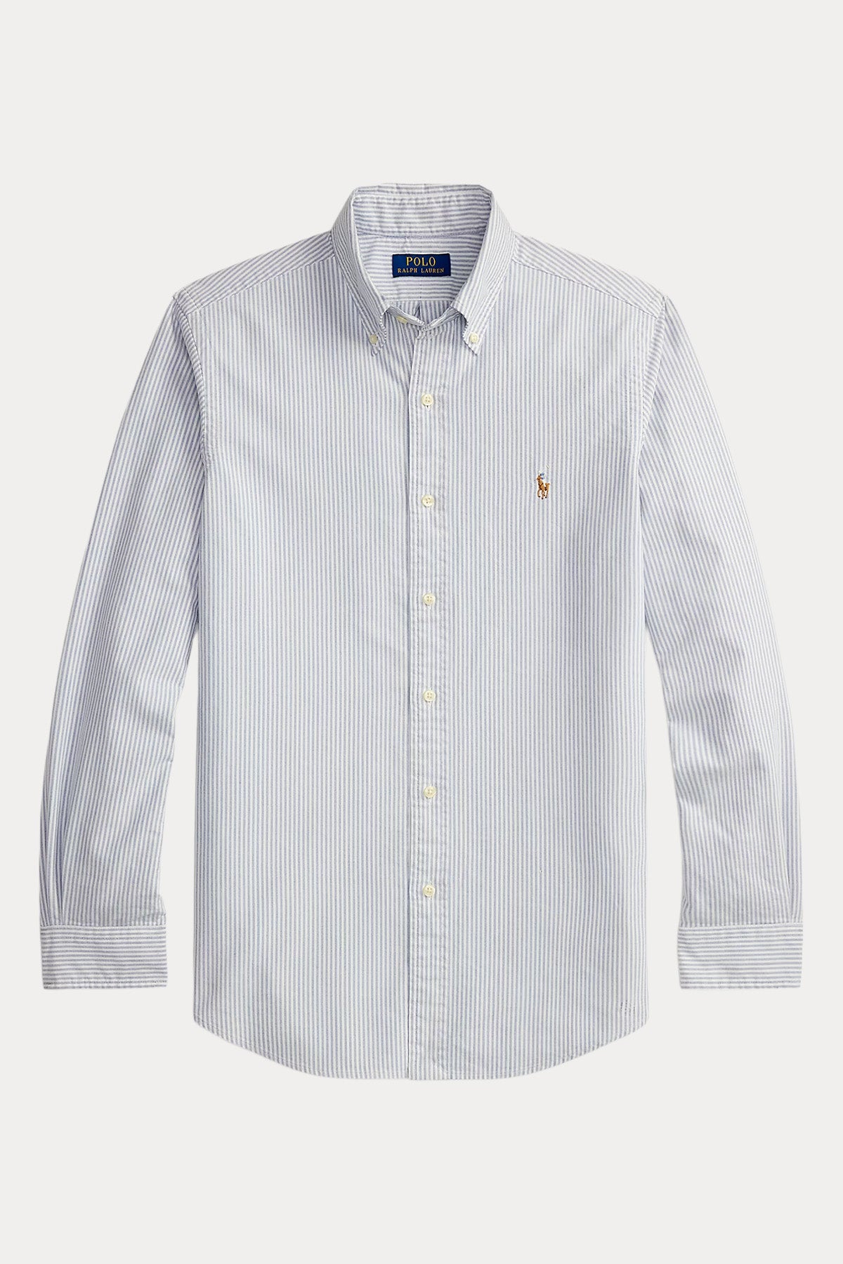 Polo Ralph Lauren Custom Fit Çizgili Oxford Gömlek
