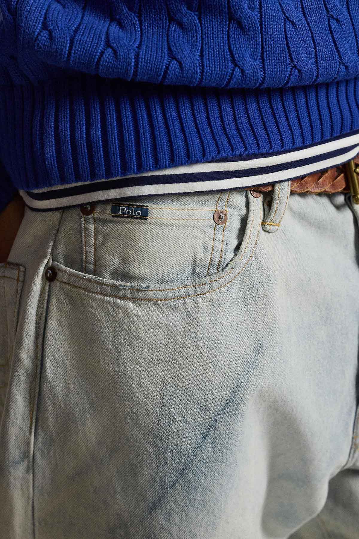 Polo Ralph Lauren Relaxed Straight Fit Yıkamalı Jeans