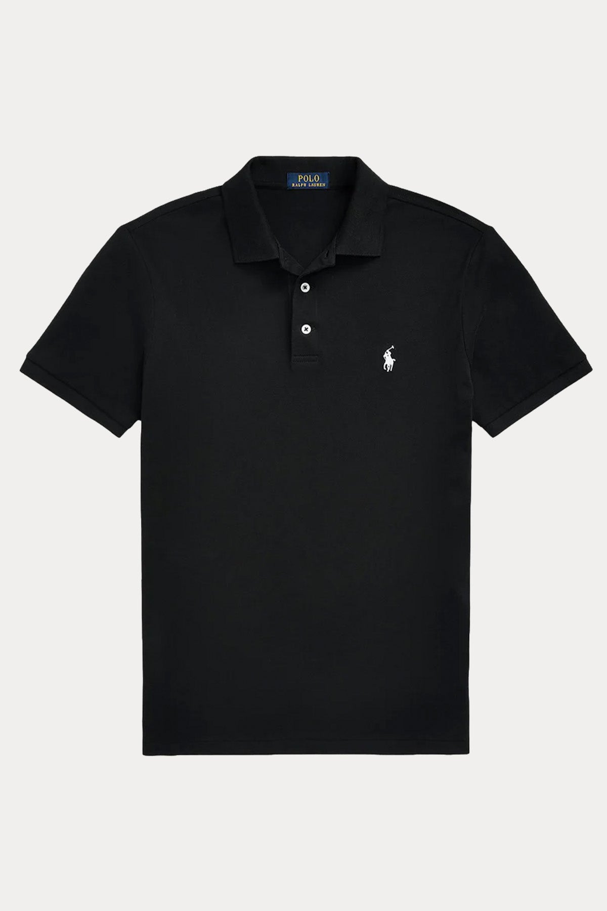 Polo Ralph Lauren Custom Slim Fit Stretch Mesh Polo Yaka T-shirt