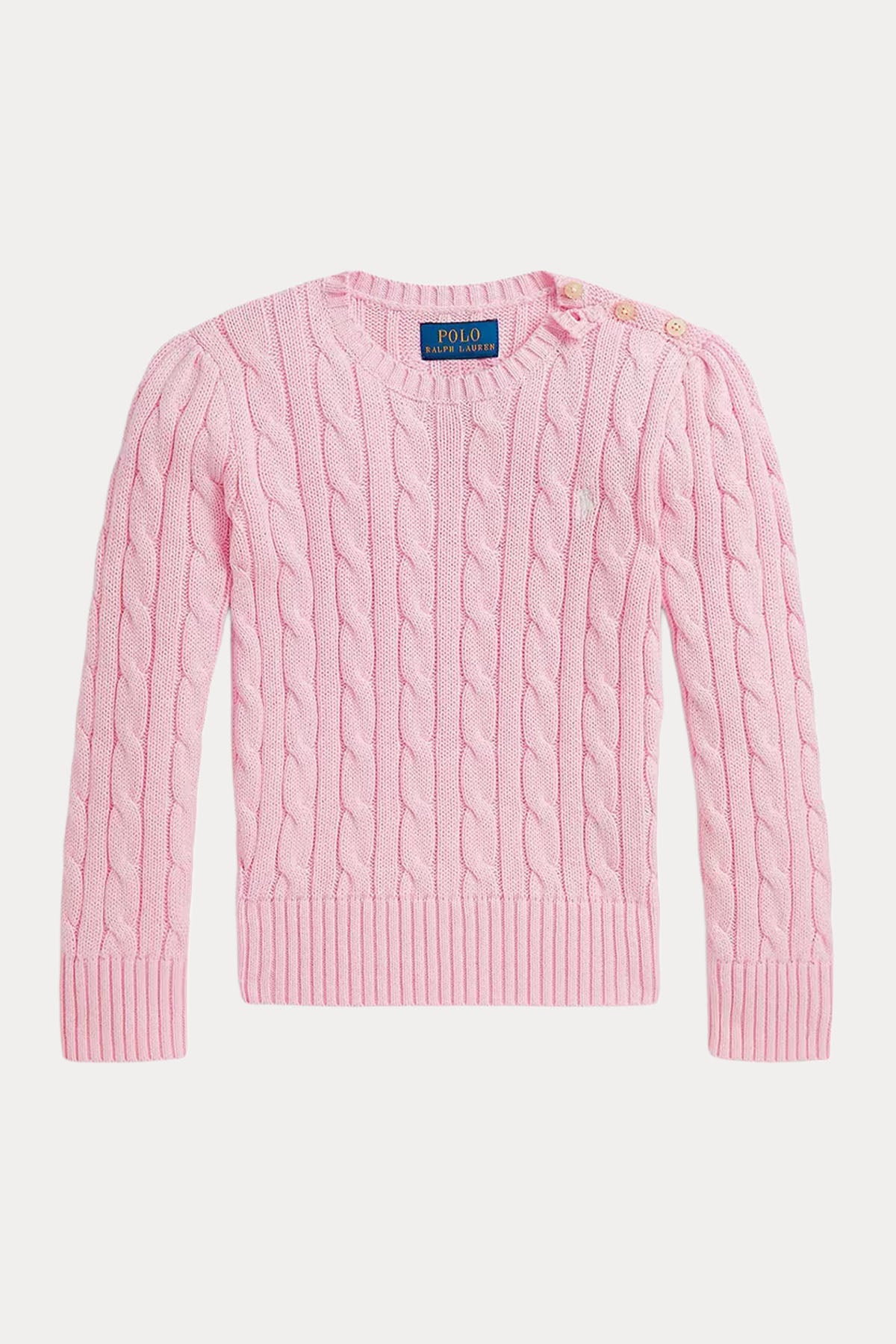 Polo Ralph Lauren Kids 2-3 Yaş Kız Çocuk Saç Örgü Triko