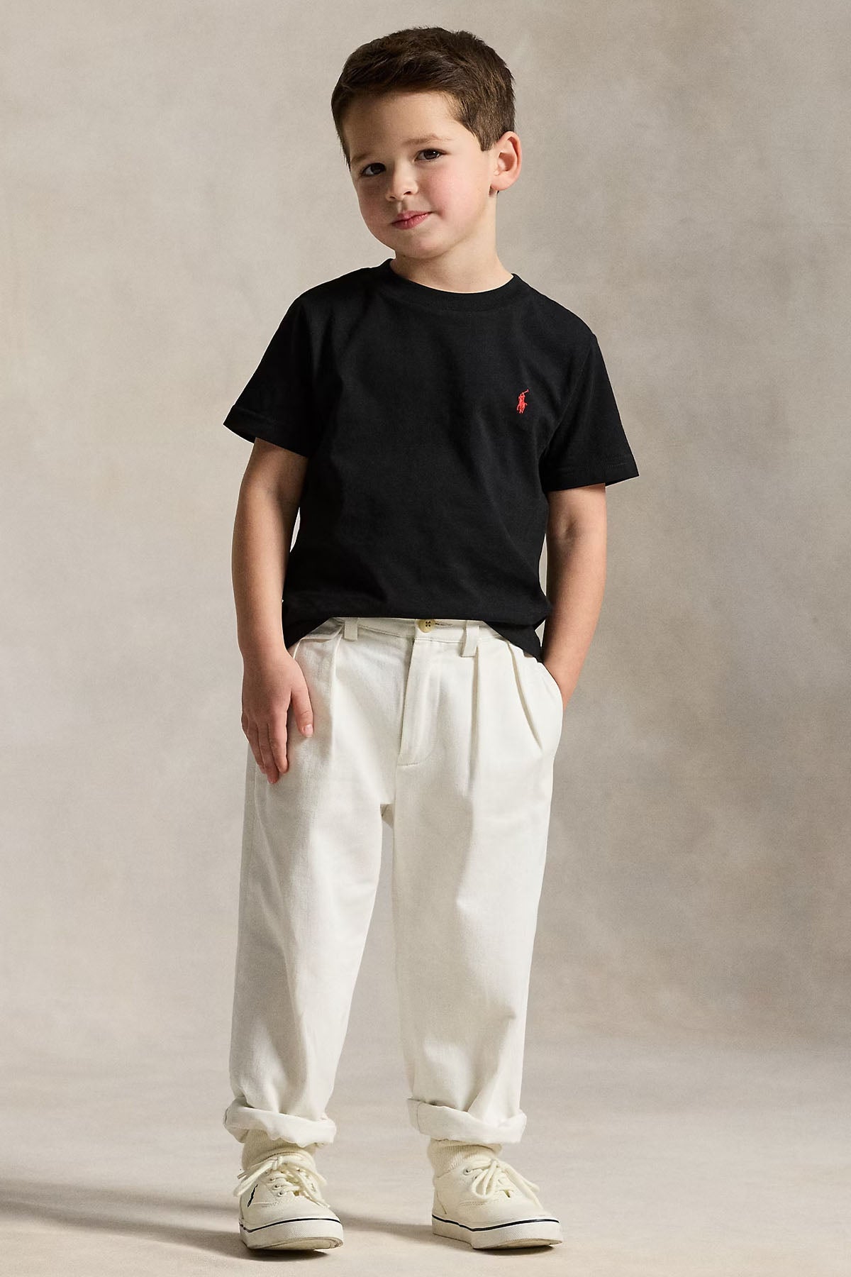 Polo Ralph Lauren Kids 3-5 Yaş Unisex Çocuk Pony Logolu T-shirt
