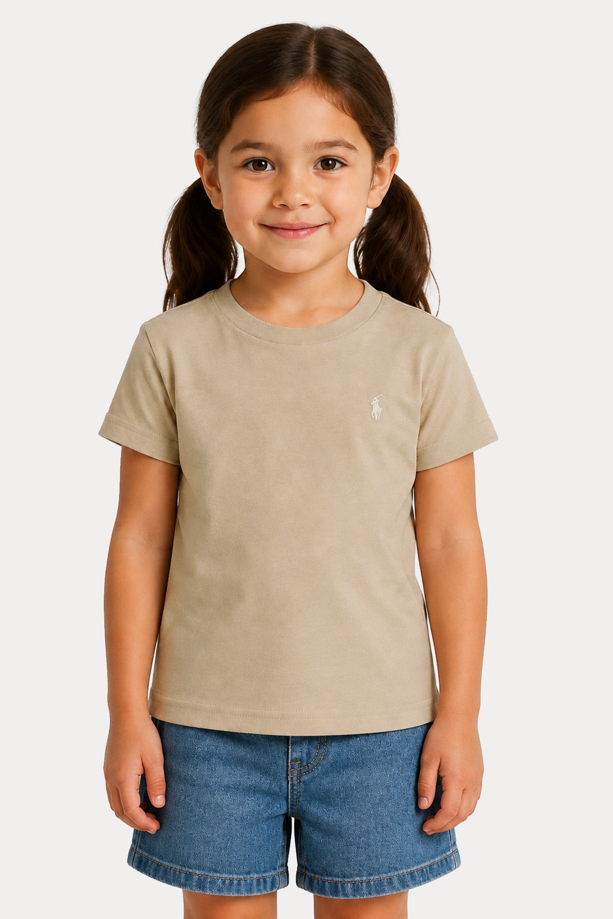 Polo Ralph Lauren Kids 4-7 Yaş Unisex Çocuk Pony Logolu T-shirt