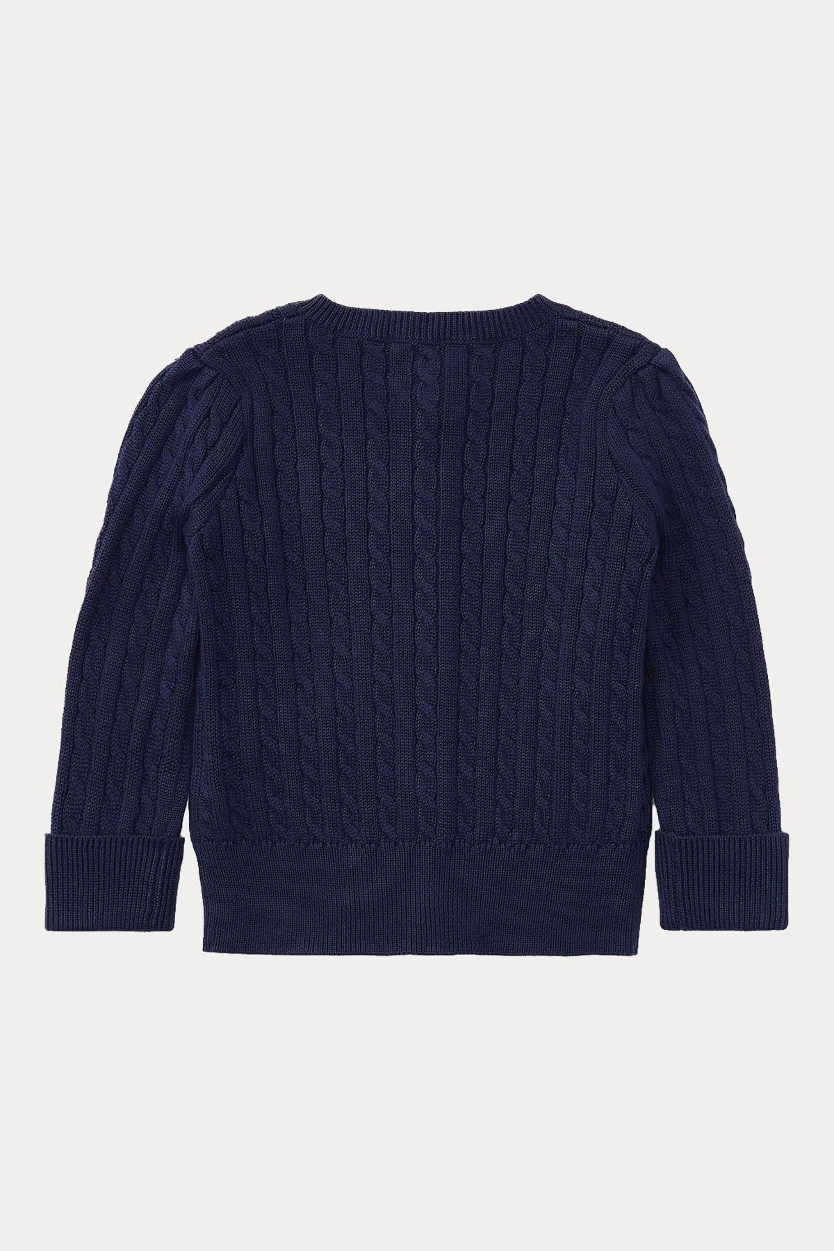 Polo Ralph Lauren Kids 12 Aylık Kız Bebek Saç Örgü Triko Ceket