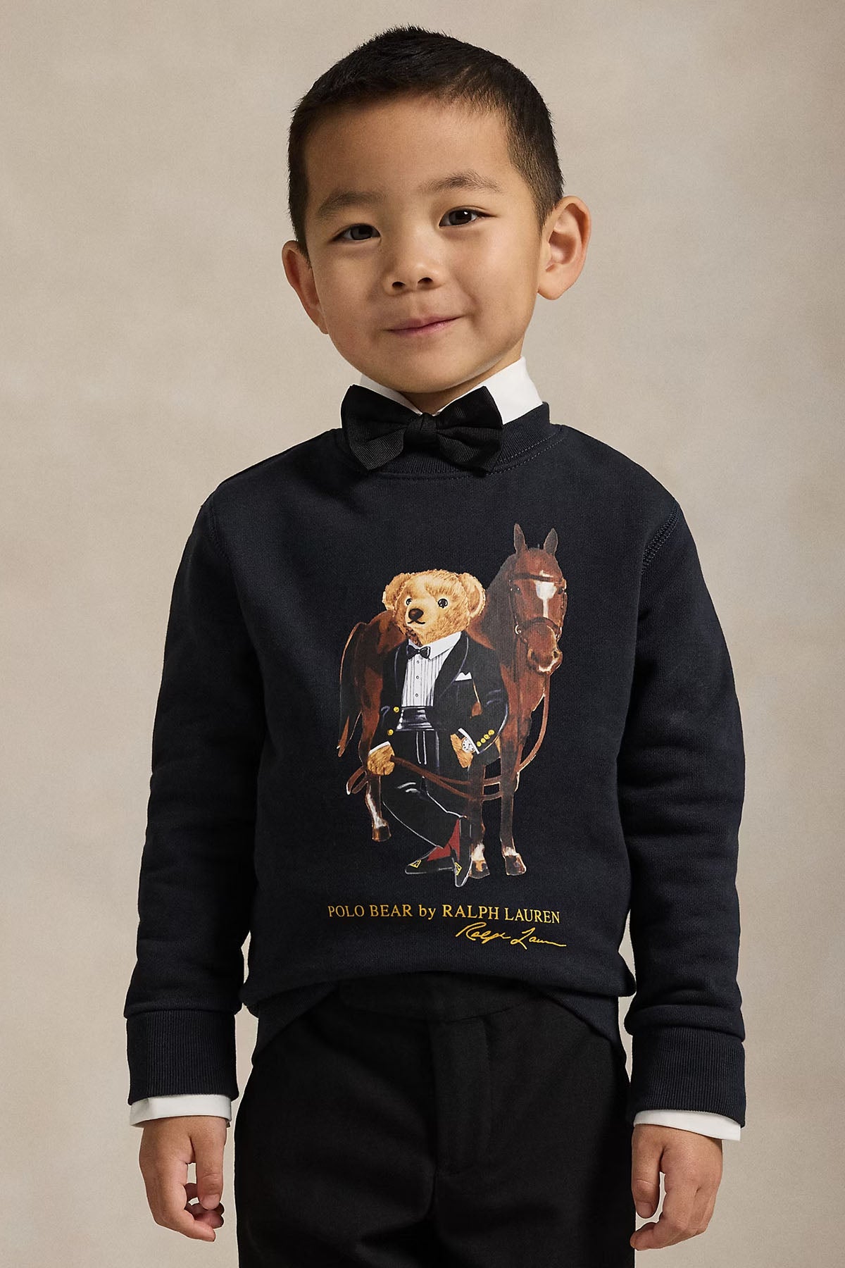 Polo Ralph Lauren Kids 5-7 Yaş Unisex Çocuk Polo Bear Sweatshirt