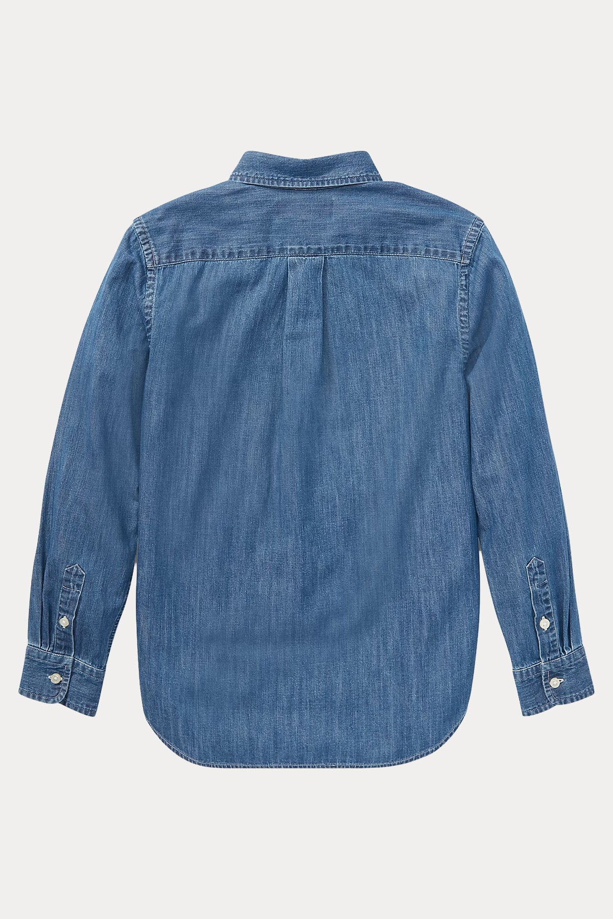 Polo Ralph Lauren Kids S-M Beden Erkek Çocuk Denim Gömlek