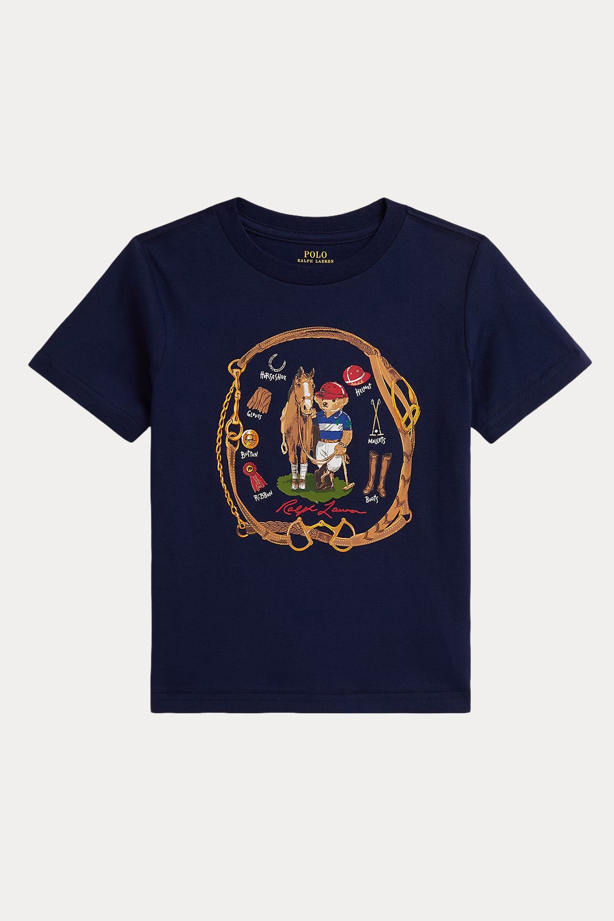 Polo Ralph Lauren Kids 5-7 Yaş Unisex Çocuk Polo Bear T-shirt