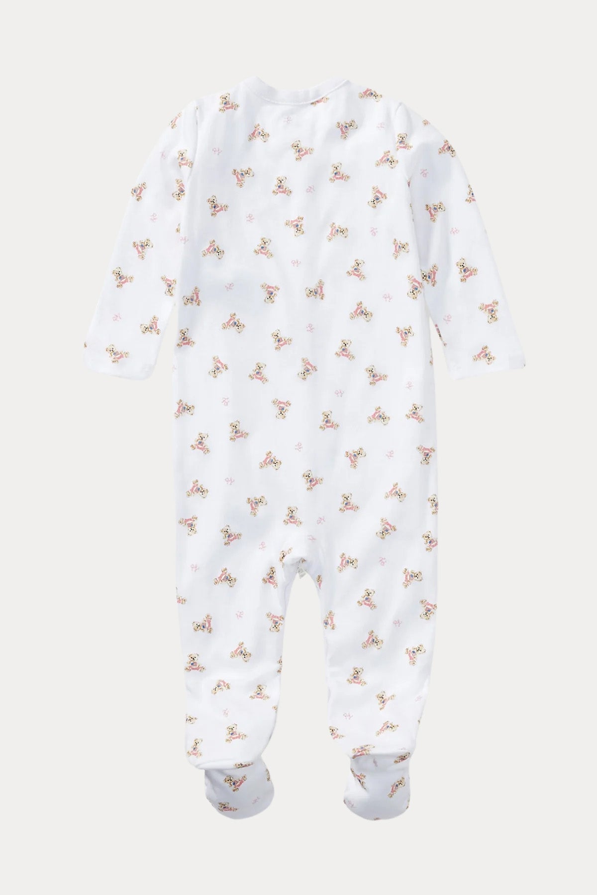 Polo Ralph Lauren Kids Yeni Doğan-3 Aylık Kız Bebek Polo Bear Tulum