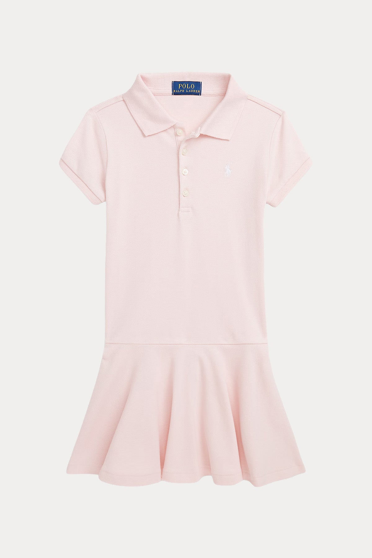 Polo Ralph Lauren Kids 3-5 Yaş Kız Çocuk Polo Yaka T-shirt Elbise-Elbise-Libas