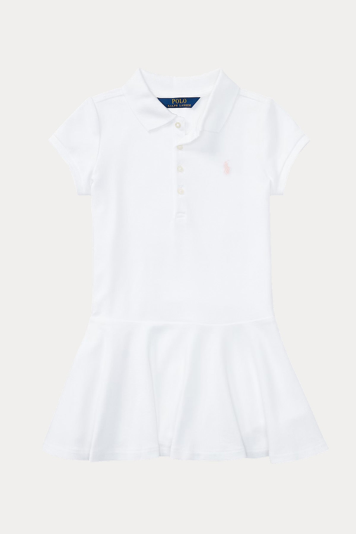 Polo Ralph Lauren Kids 6 Yaş Kız Çocuk Polo Yaka T-shirt Elbise