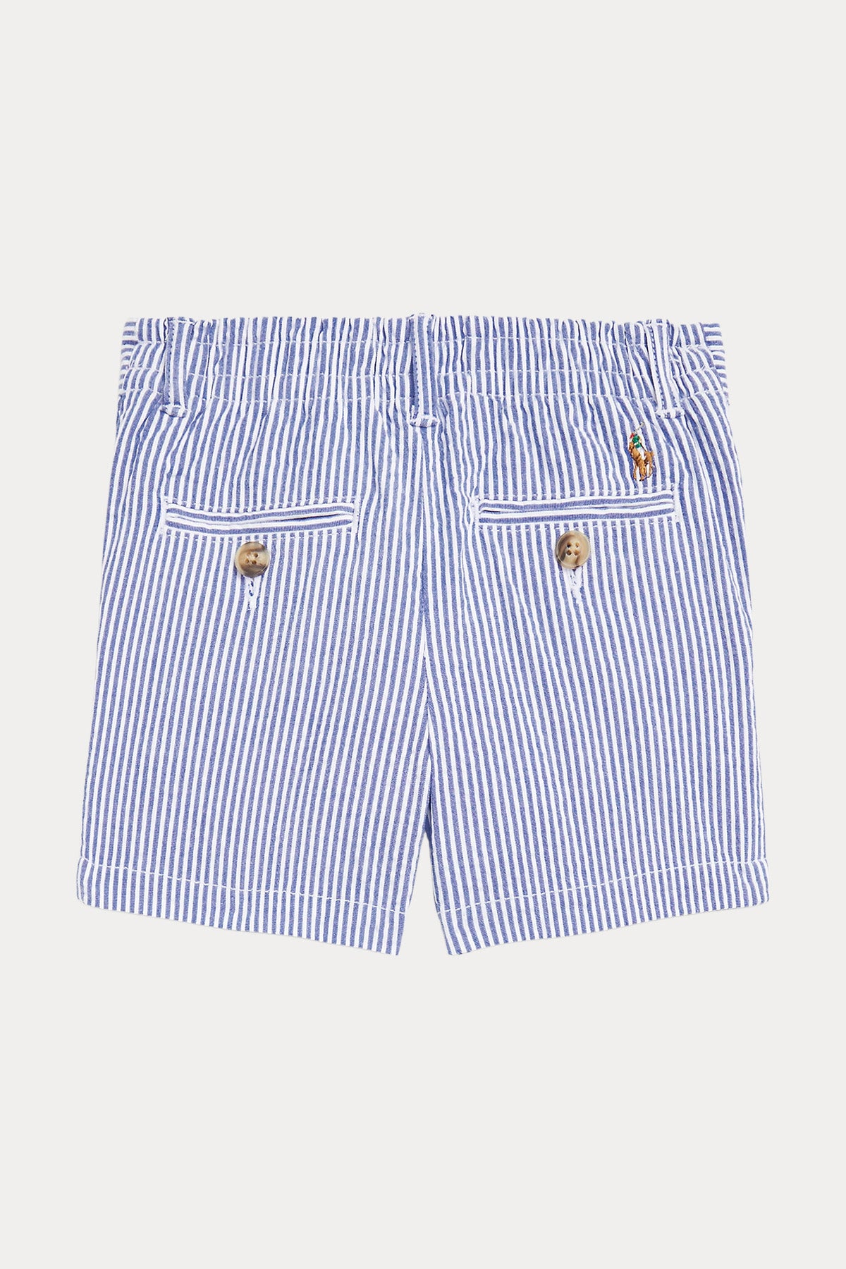 Polo Ralph Lauren Kids 9-18 Aylık Erkek Çocuk Beli Lastikli Çizgili Şort