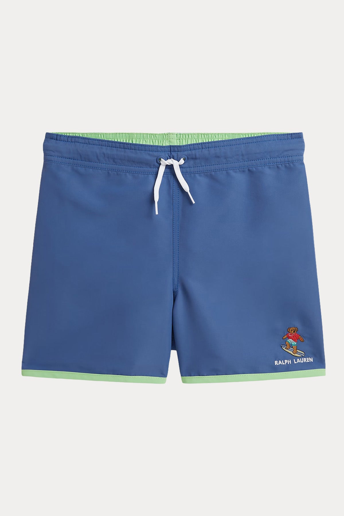 Polo Ralph Lauren Kids S-M Beden Erkek Çocuk Polo Bear Beli Lastikli Şort Mayo