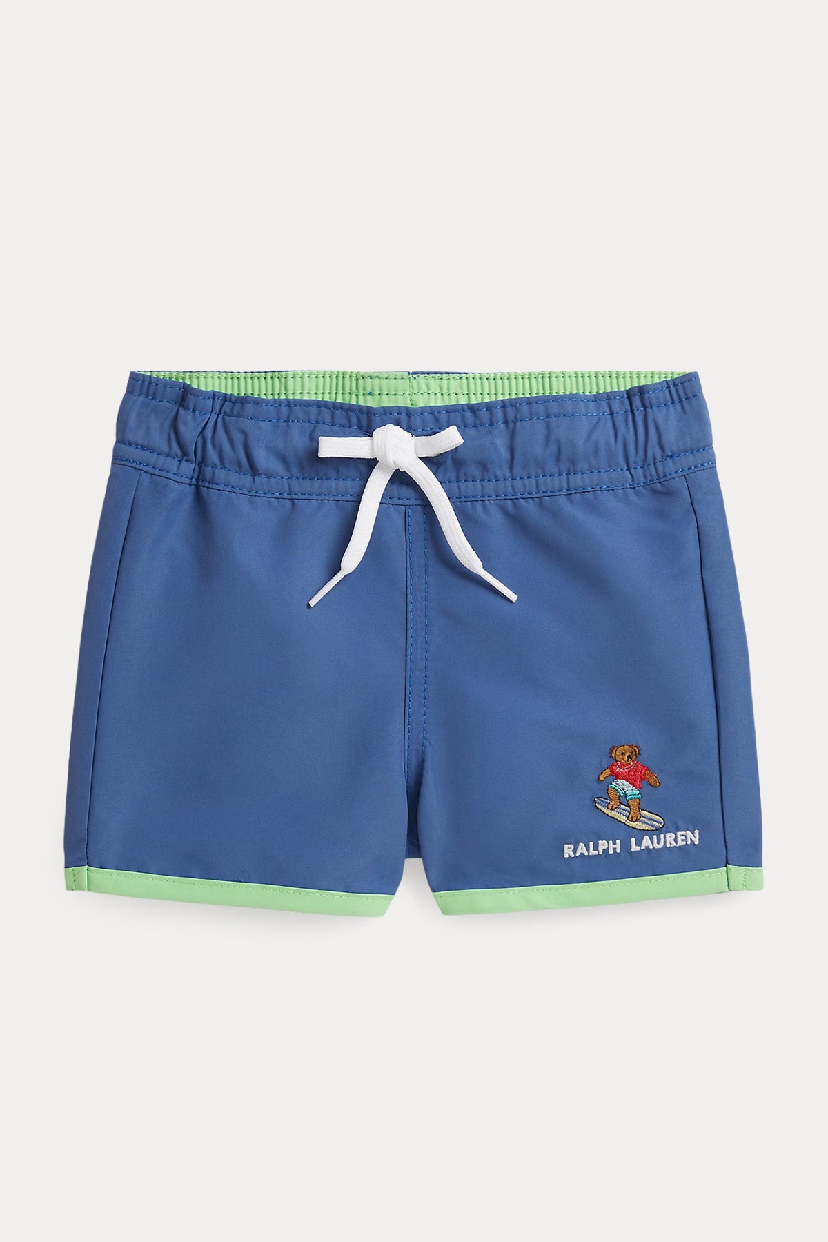 Polo Ralph Lauren Kids 9-24 Aylık Erkek Çocuk Polo Bear Beli Lastikli Şort Mayo