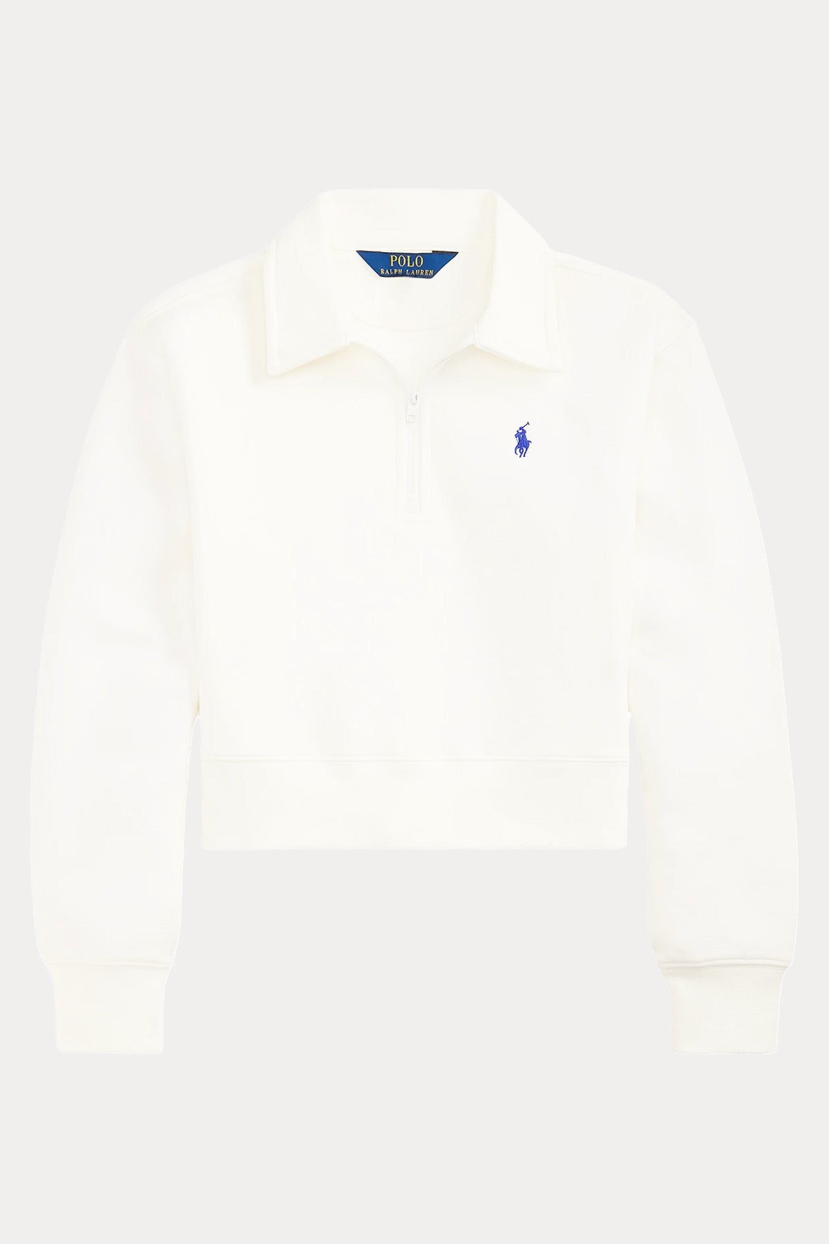 Polo Ralph Lauren Kids S-L Beden Unisex Çocuk Polo Yaka Yarım Fermuarlı Sweatshirt
