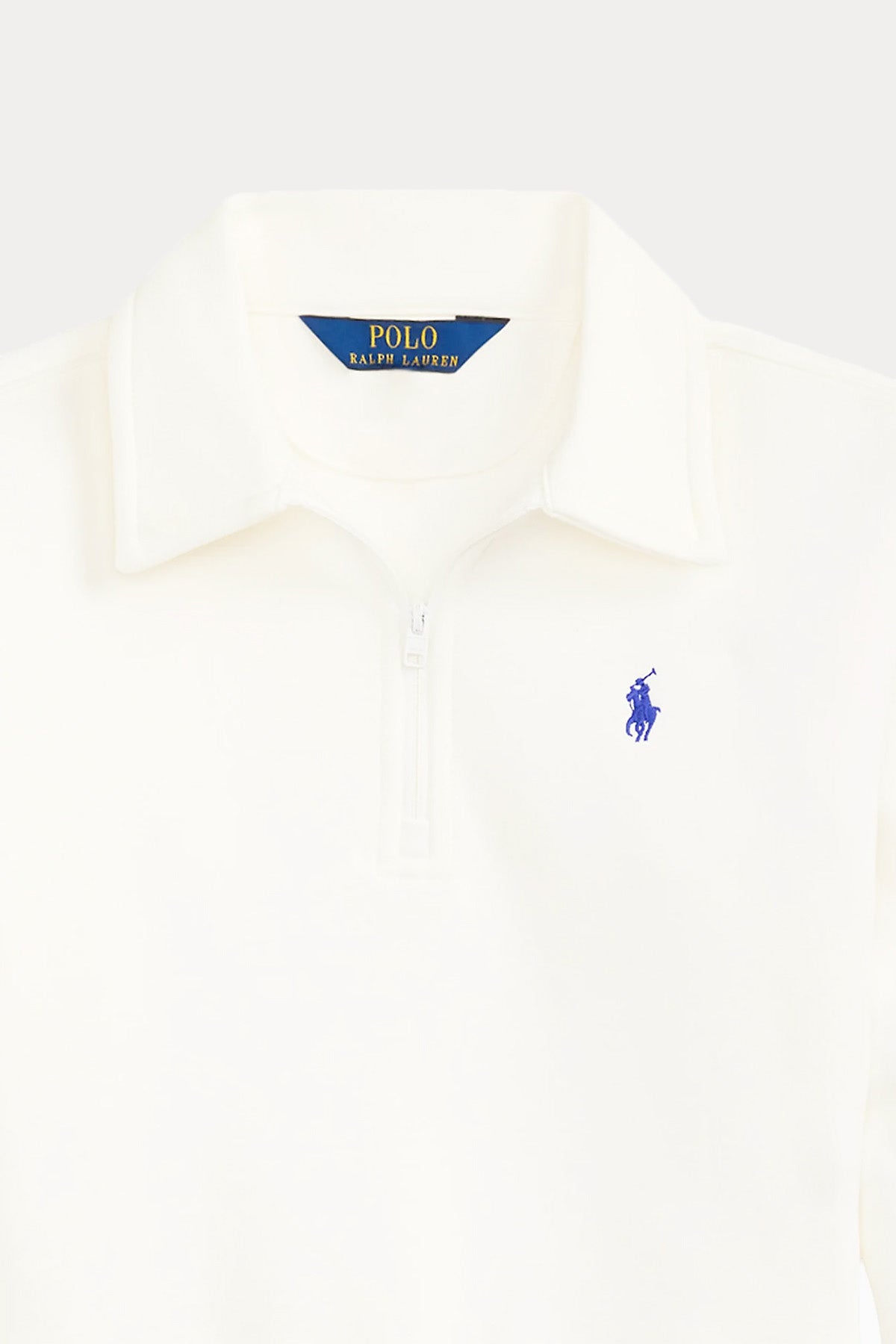 Polo Ralph Lauren Kids S-L Beden Unisex Çocuk Polo Yaka Yarım Fermuarlı Sweatshirt-Sweatshirt-Libas