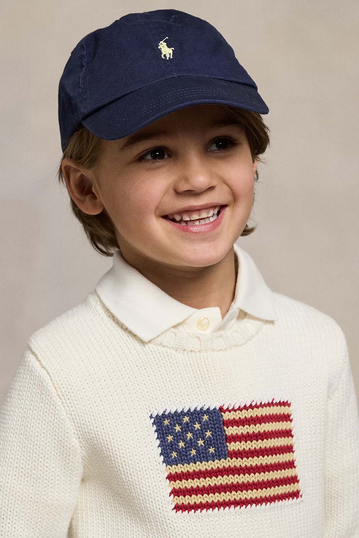 Polo Ralph Lauren Kids 8-20 Yaş Unisex Çocuk Pony Logolu Şapka